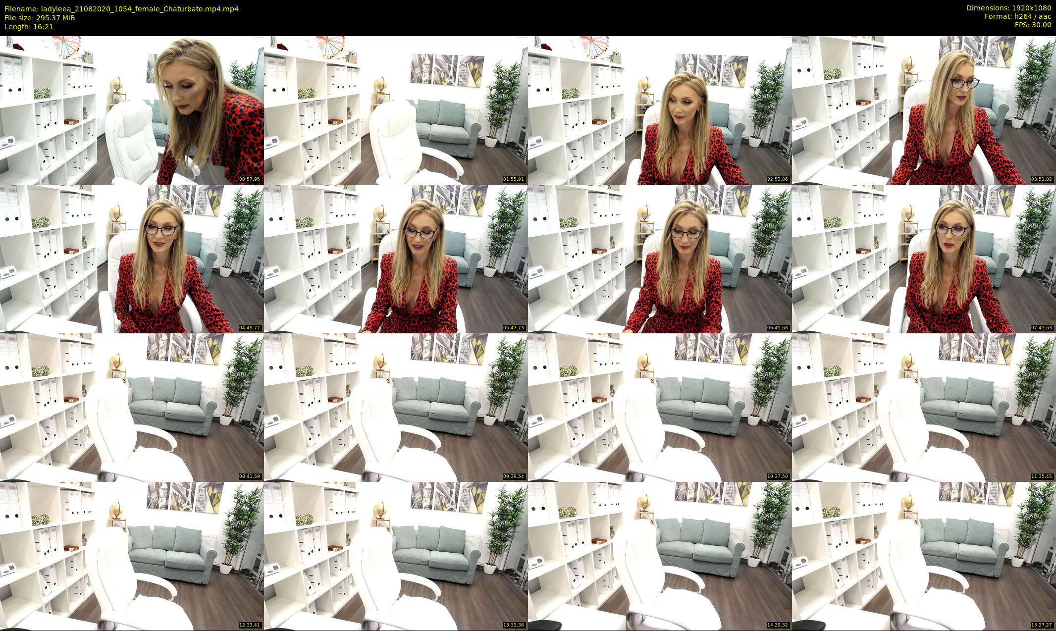 ladyleea — 17 minute Chaturbate female cam show recording, 1080p, Aug 21, 2020