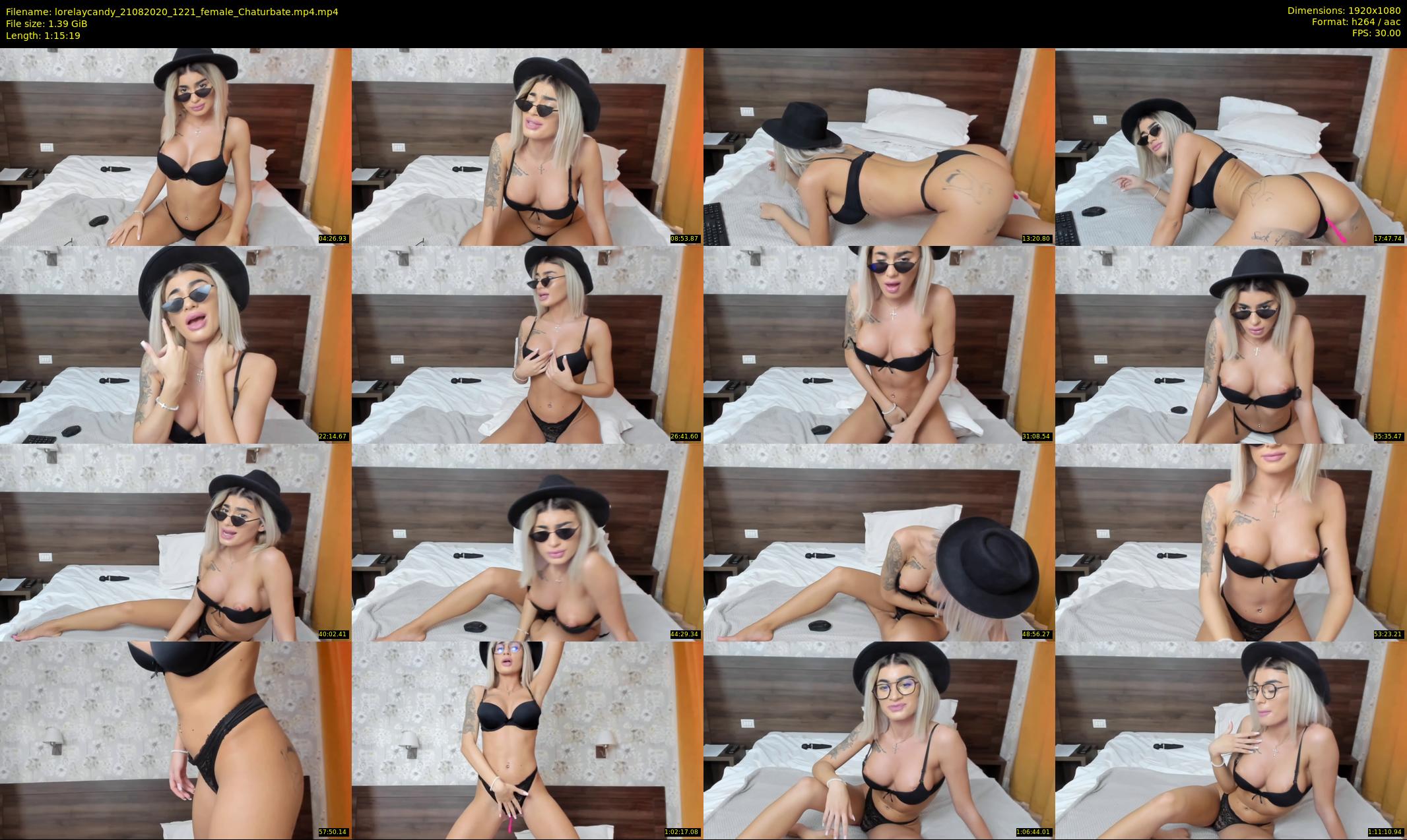 lorelaycandy — 76 minute Chaturbate female cam show recording, 1080p, Aug 21, 2020
