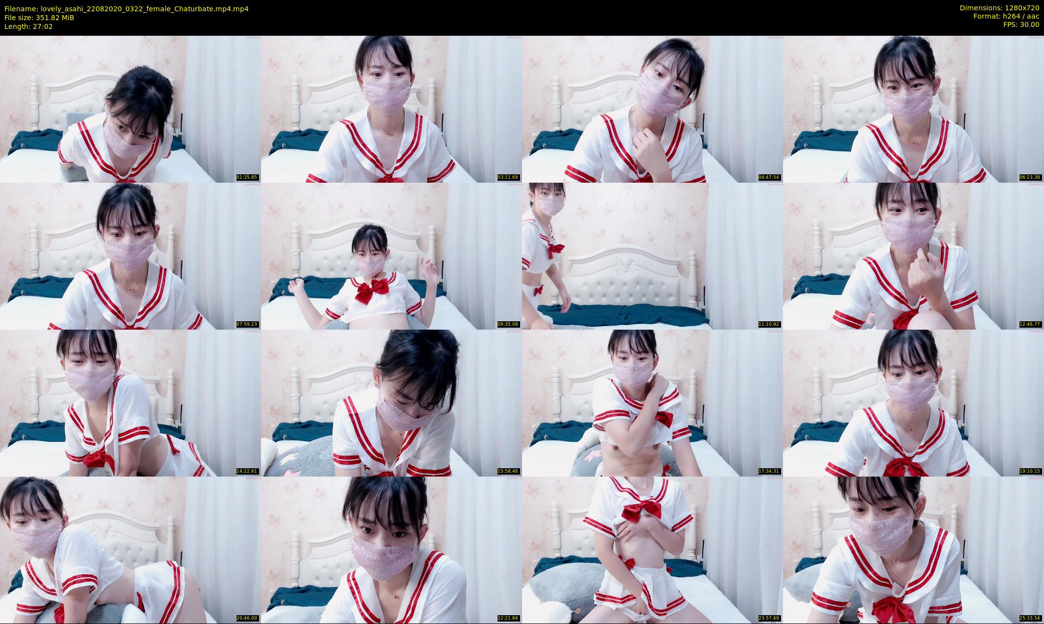 lovely_asahi — 28 minute Chaturbate female cam show recording, 720p, Aug 22, 2020