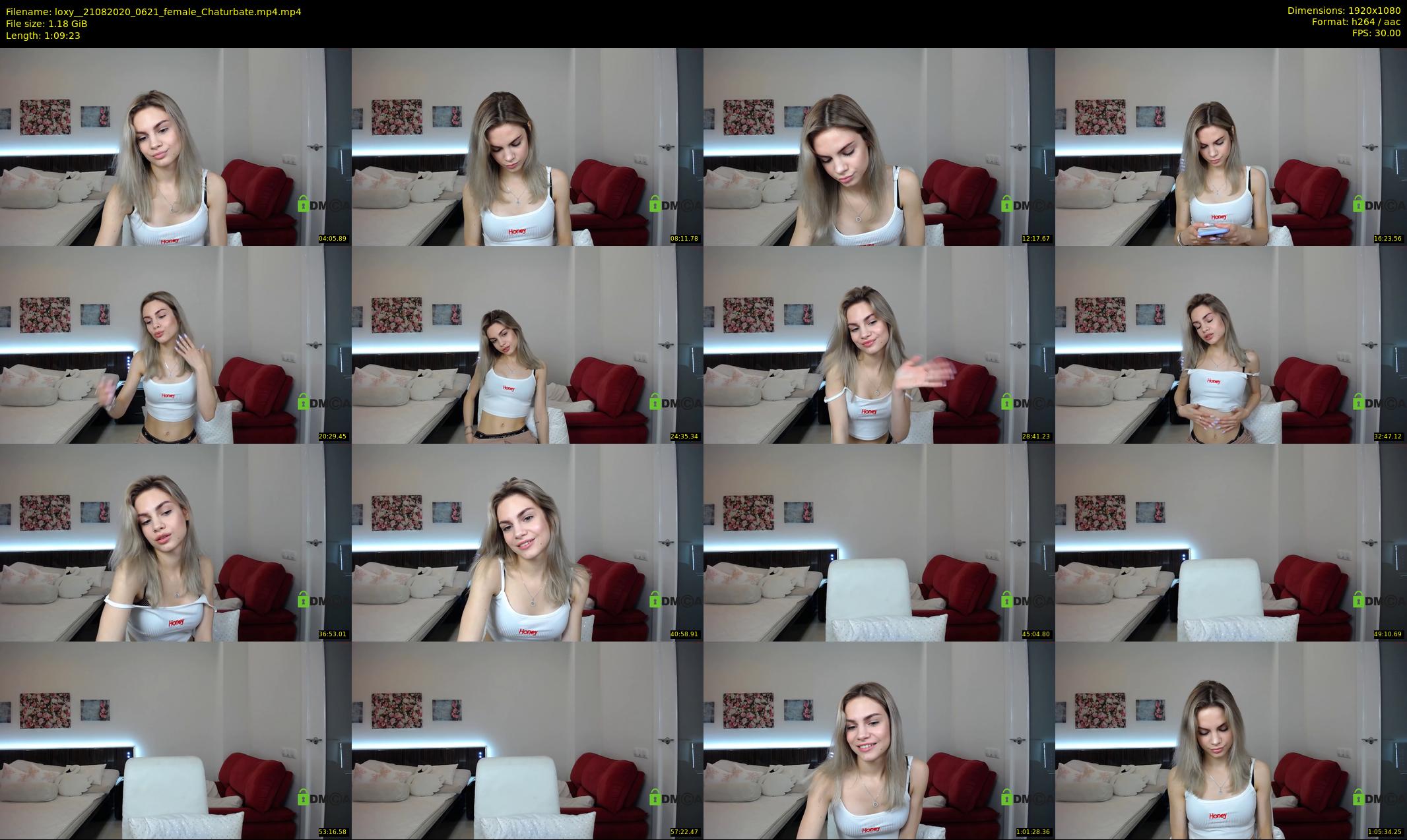loxy_ — 70 minute Chaturbate female cam show recording, 1080p, Aug 21, 2020