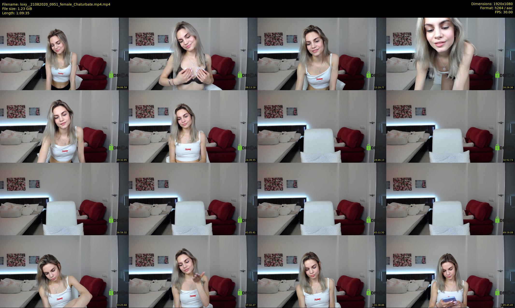 loxy_ — 70 minute Chaturbate female cam show recording, 1080p, Aug 21, 2020