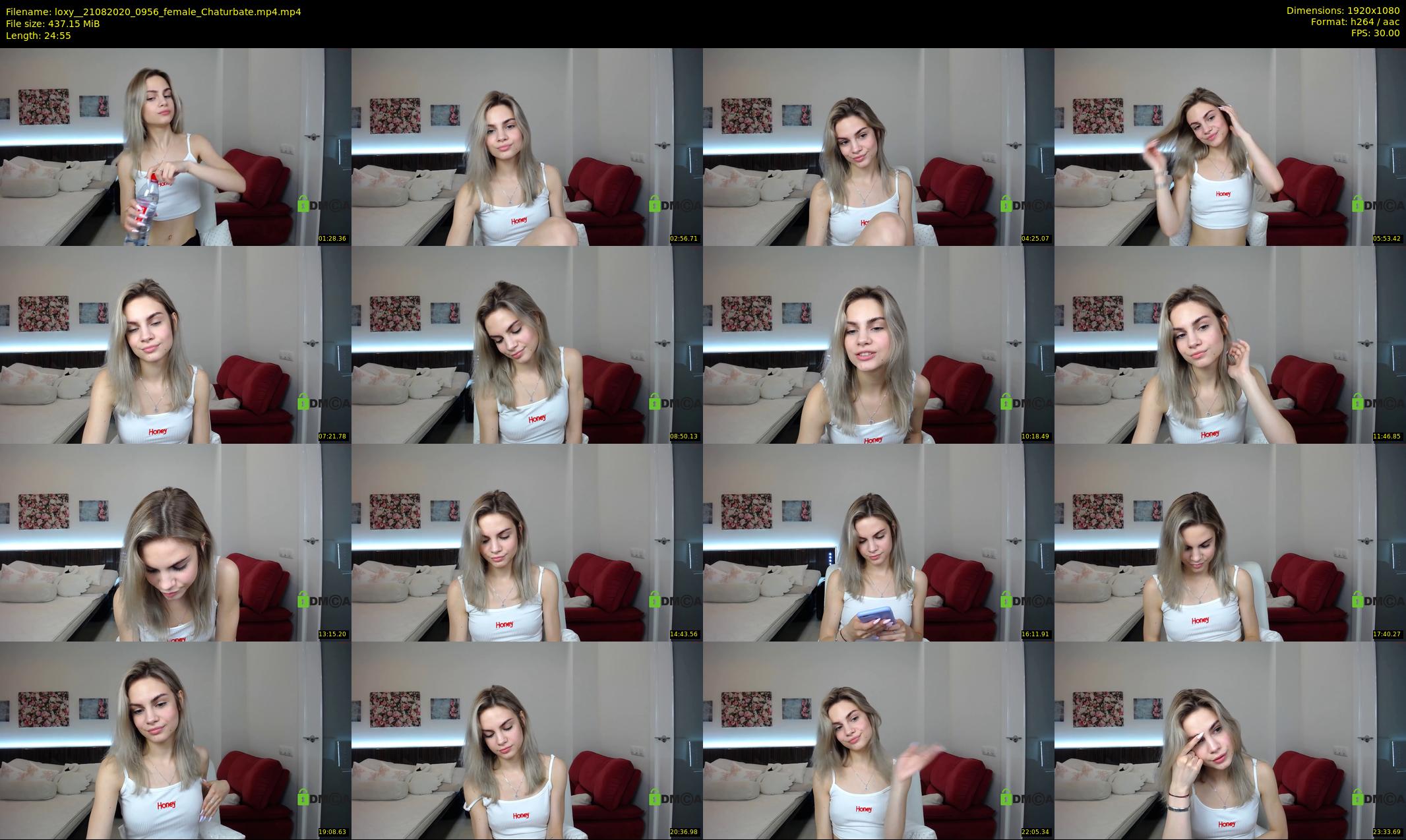 loxy_ — 25 minute Chaturbate female cam show recording, 1080p, Aug 21, 2020