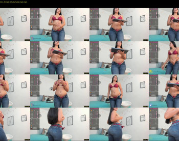 malejadiaz_ — 7 minute Chaturbate female cam show recording, 1080p, Aug 21, 2020