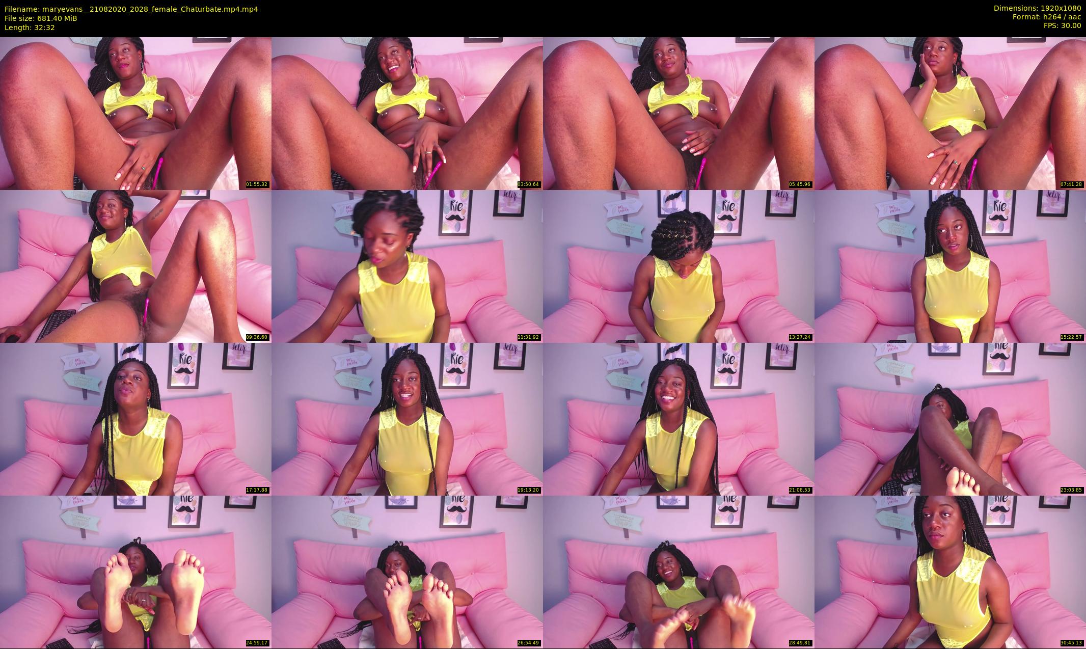 maryevans_ — 33 minute Chaturbate female cam show recording, 1080p, Aug 21, 2020