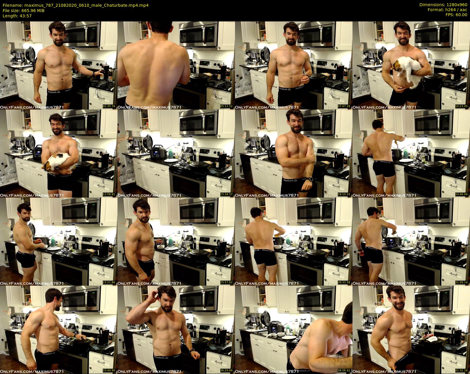 maximus_787 — 44 minute Chaturbate male cam show recording, 720p, Aug 21, 2020