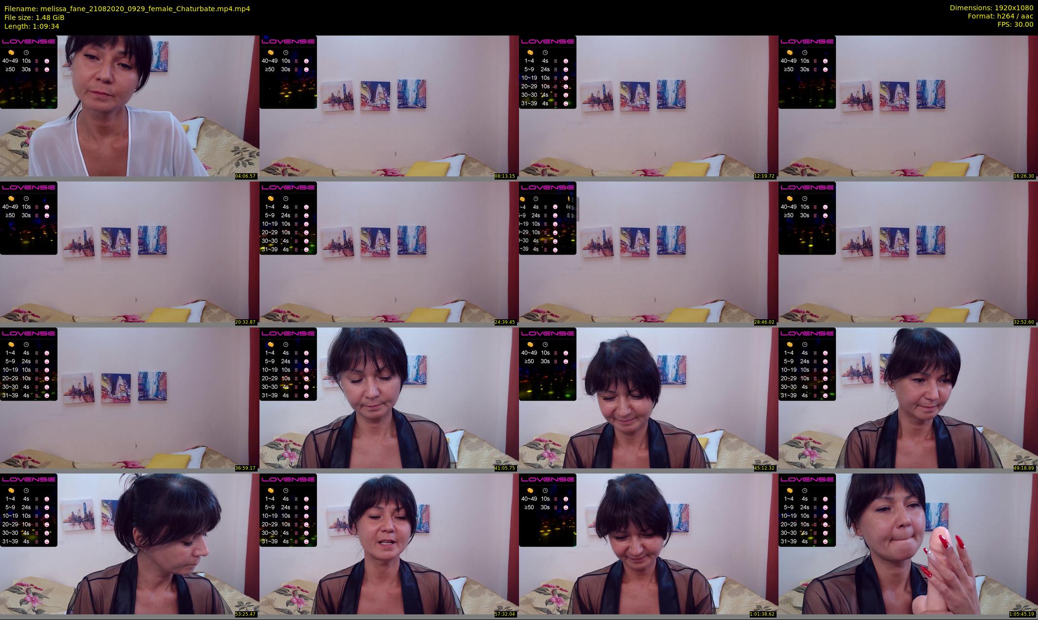 melissa_fane — 70 minute Chaturbate female cam show recording, 1080p, Aug 21, 2020