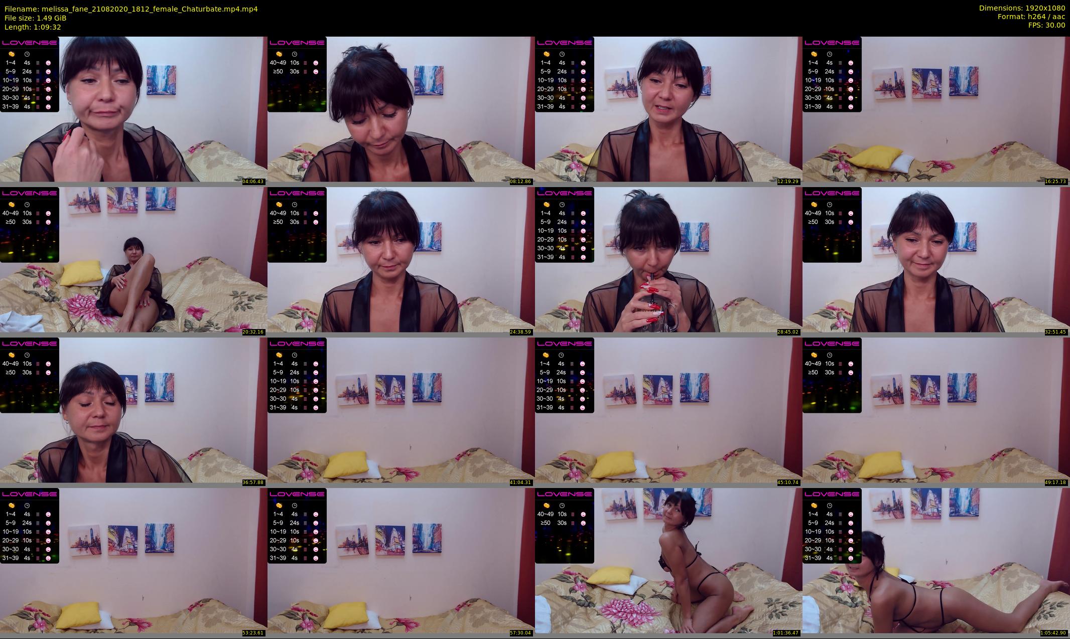 melissa_fane — 70 minute Chaturbate female cam show recording, 1080p, Aug 21, 2020