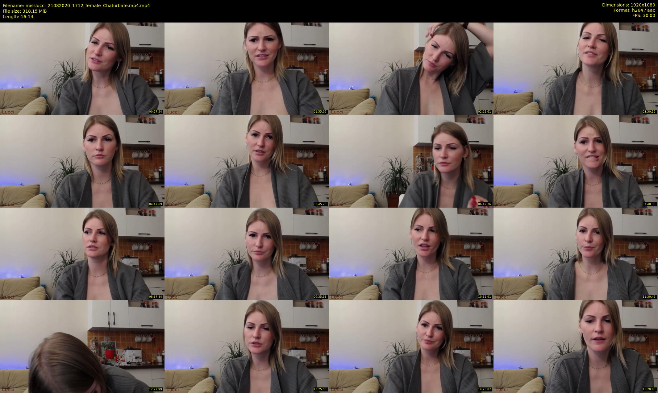 misslucci — 17 minute Chaturbate female cam show recording, 1080p, Aug 21, 2020