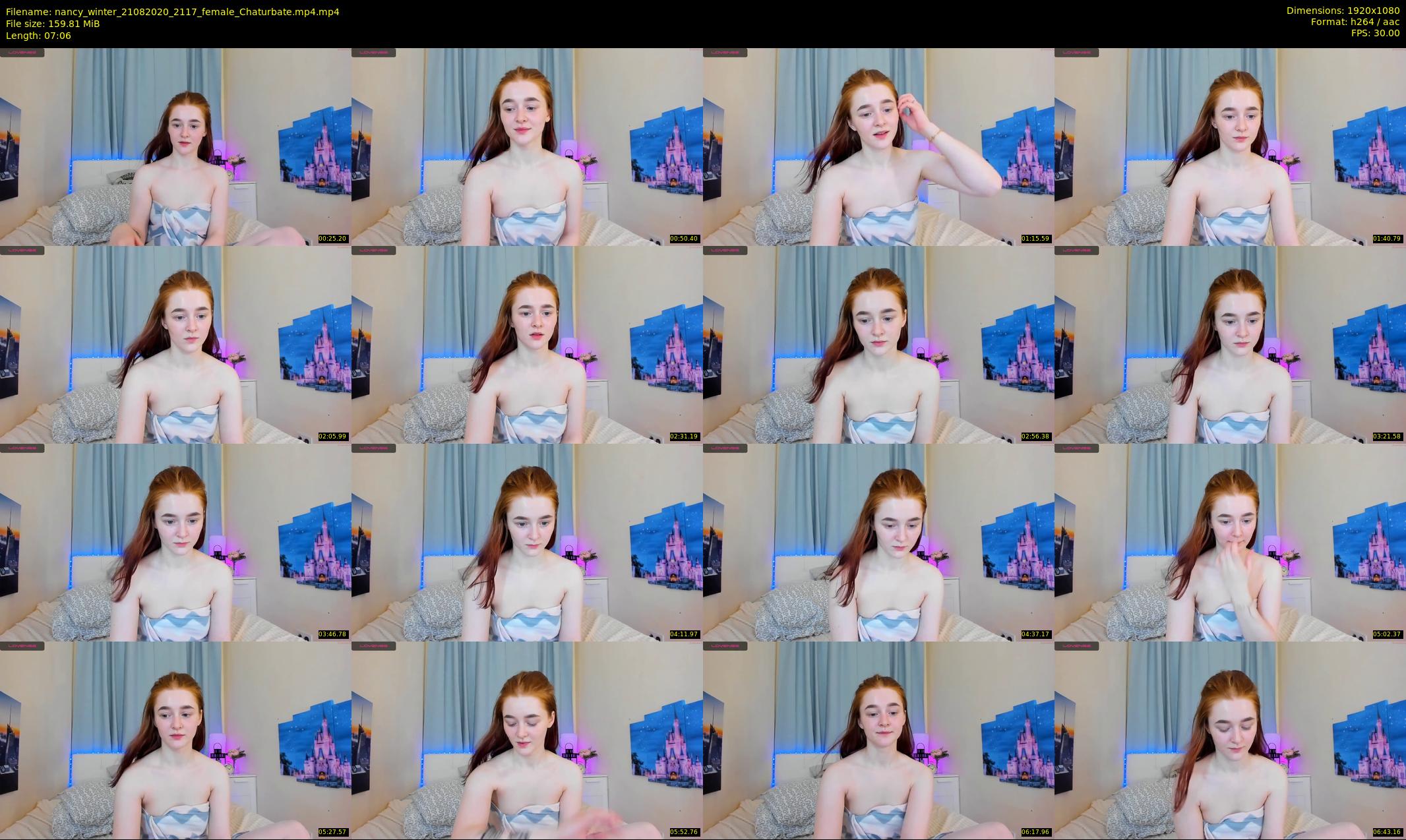 nancy_winter — 8 minute Chaturbate female cam show recording, 1080p, Aug 21, 2020