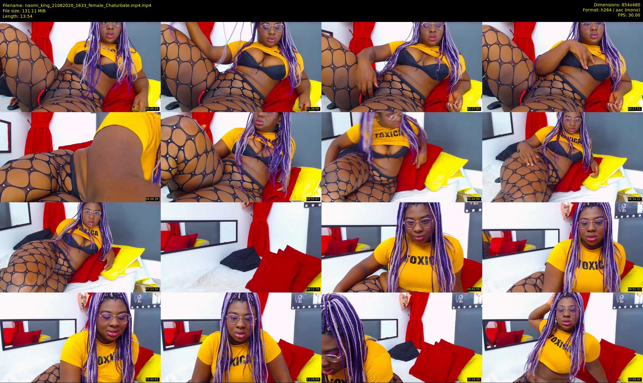 naomi_king — 14 minute Chaturbate female cam show recording, 480p, Aug 21, 2020