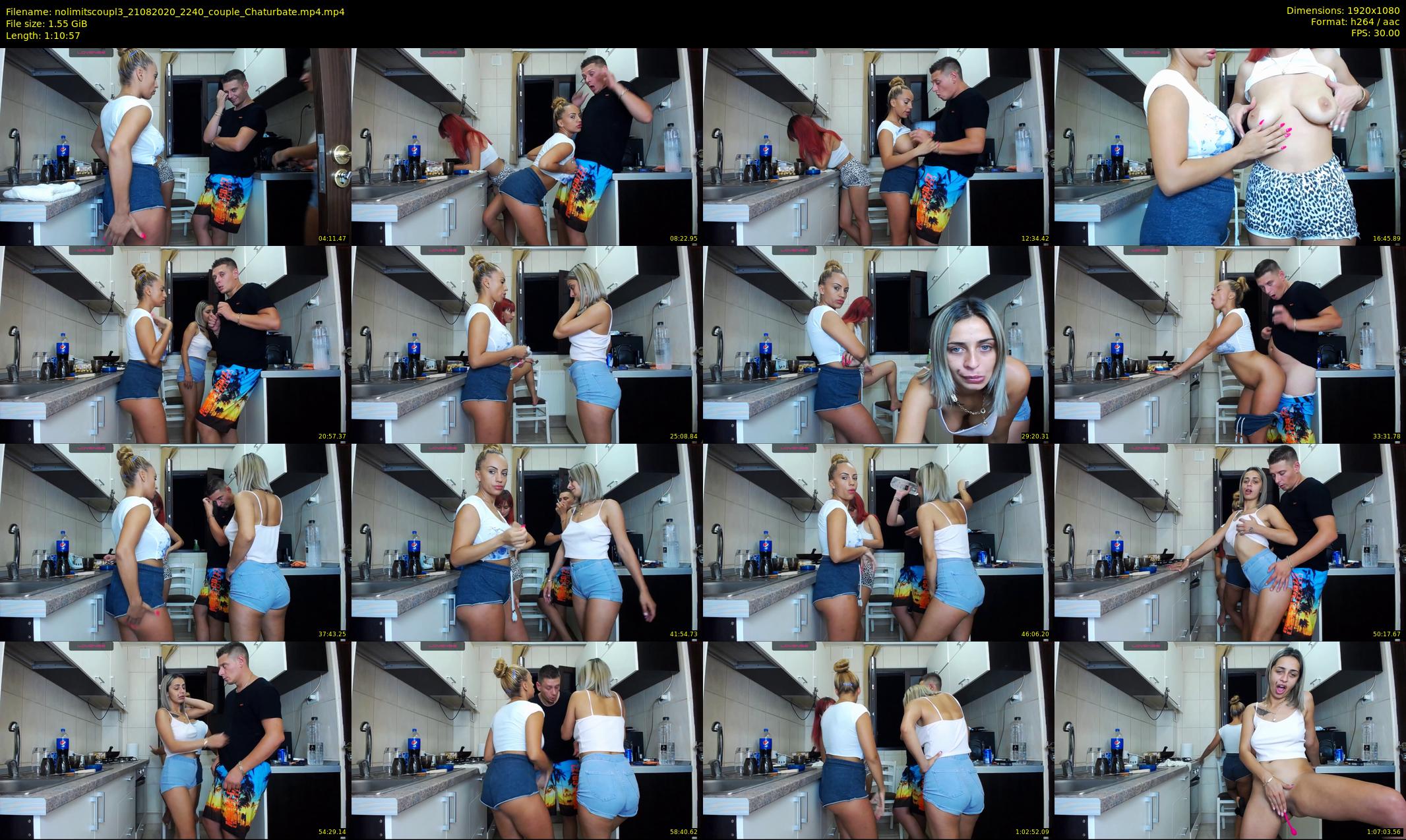 nolimitscoupl3 — 71 minute Chaturbate couple cam show recording, 1080p, Aug 21, 2020