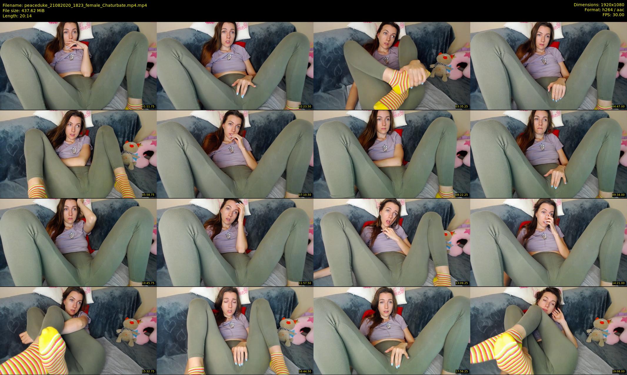peaceduke — 21 minute Chaturbate female cam show recording, 1080p, Aug 21, 2020