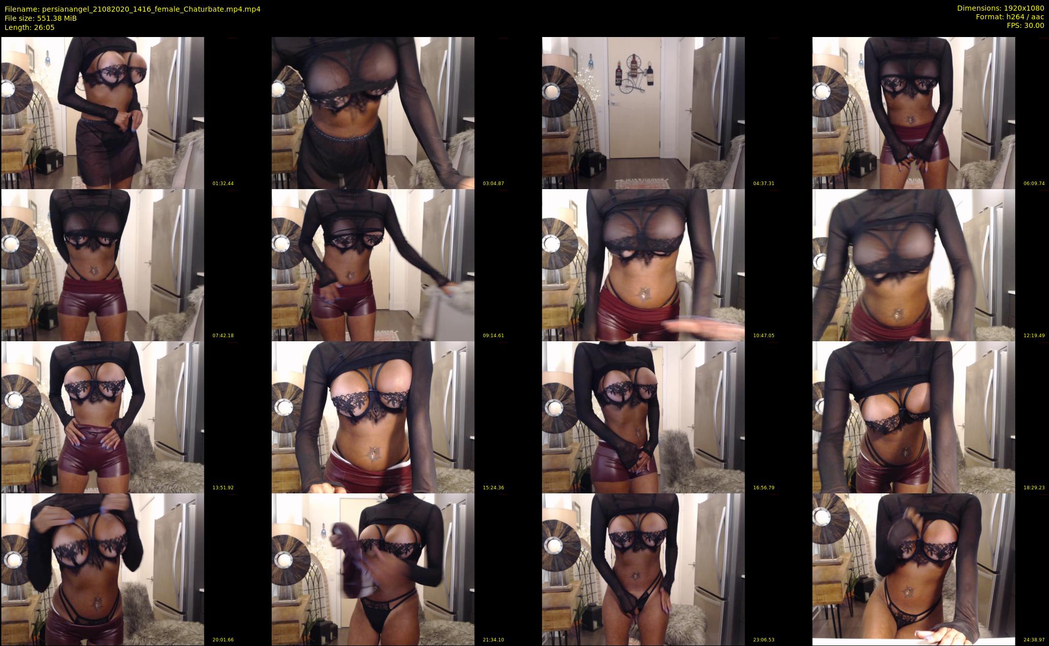 persianangel — 27 minute Chaturbate female cam show recording, 1080p, Aug 21, 2020