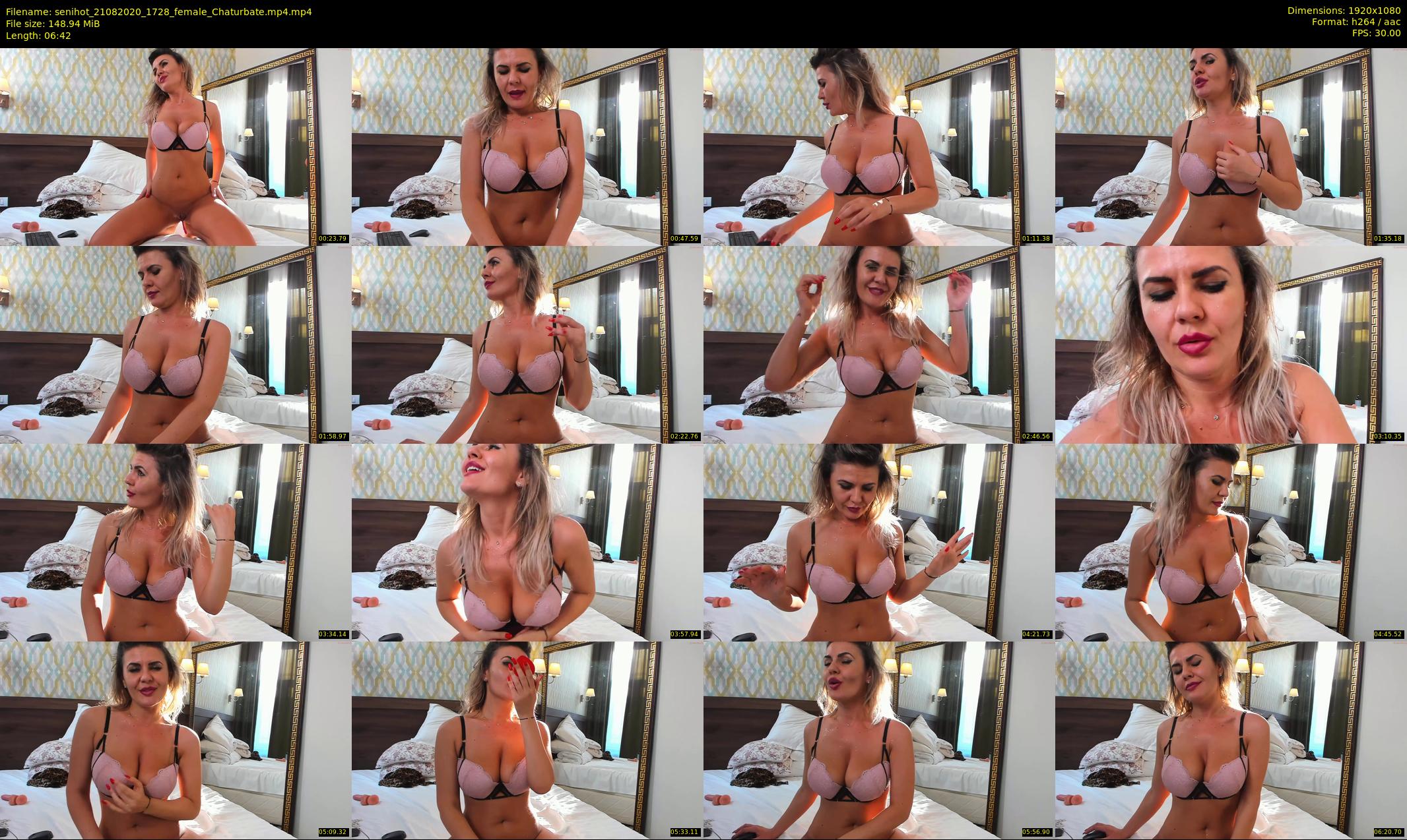 senihot — 7 minute Chaturbate female cam show recording, 1080p, Aug 21, 2020