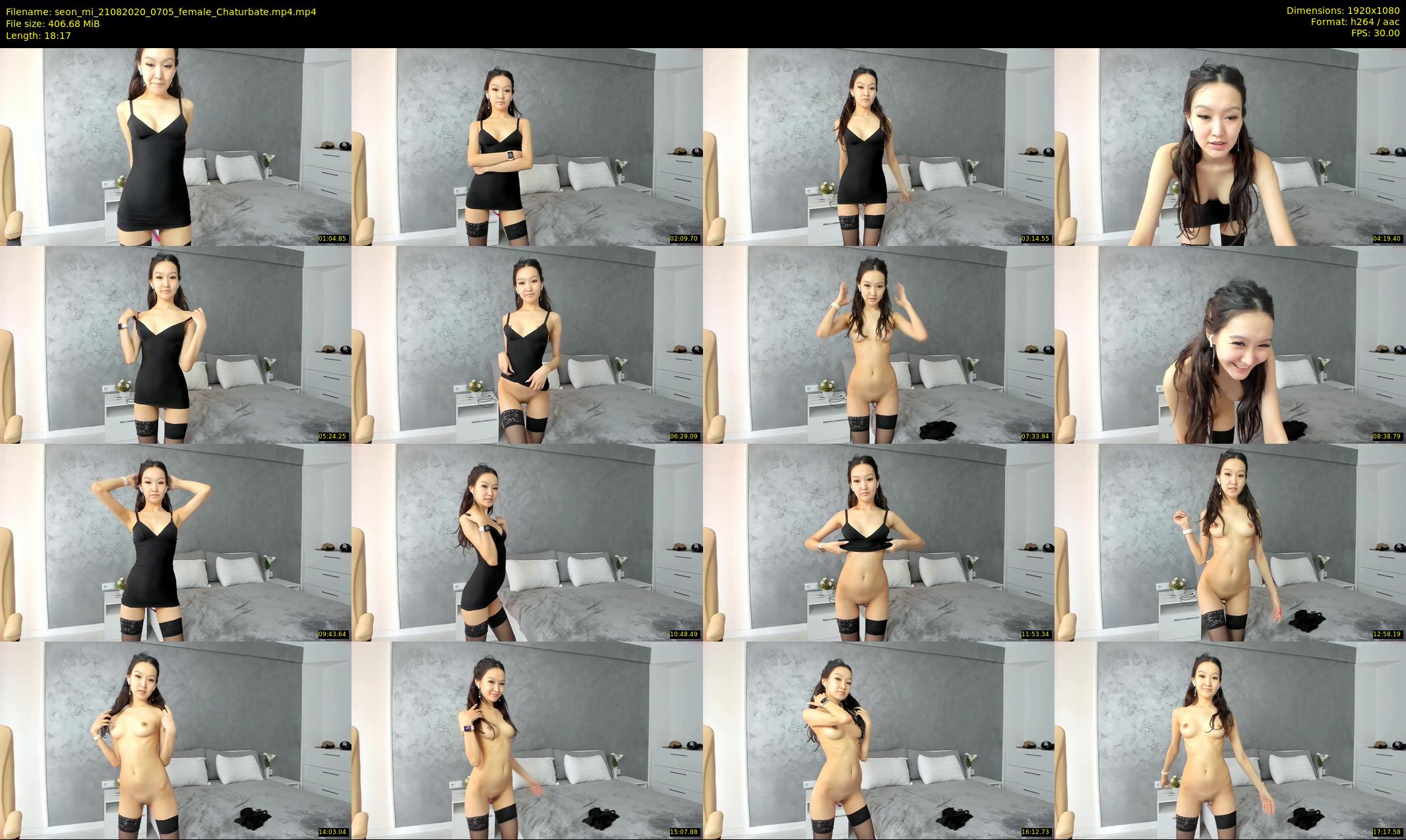 seon_mi — 19 minute Chaturbate female cam show recording, 1080p, Aug 21, 2020