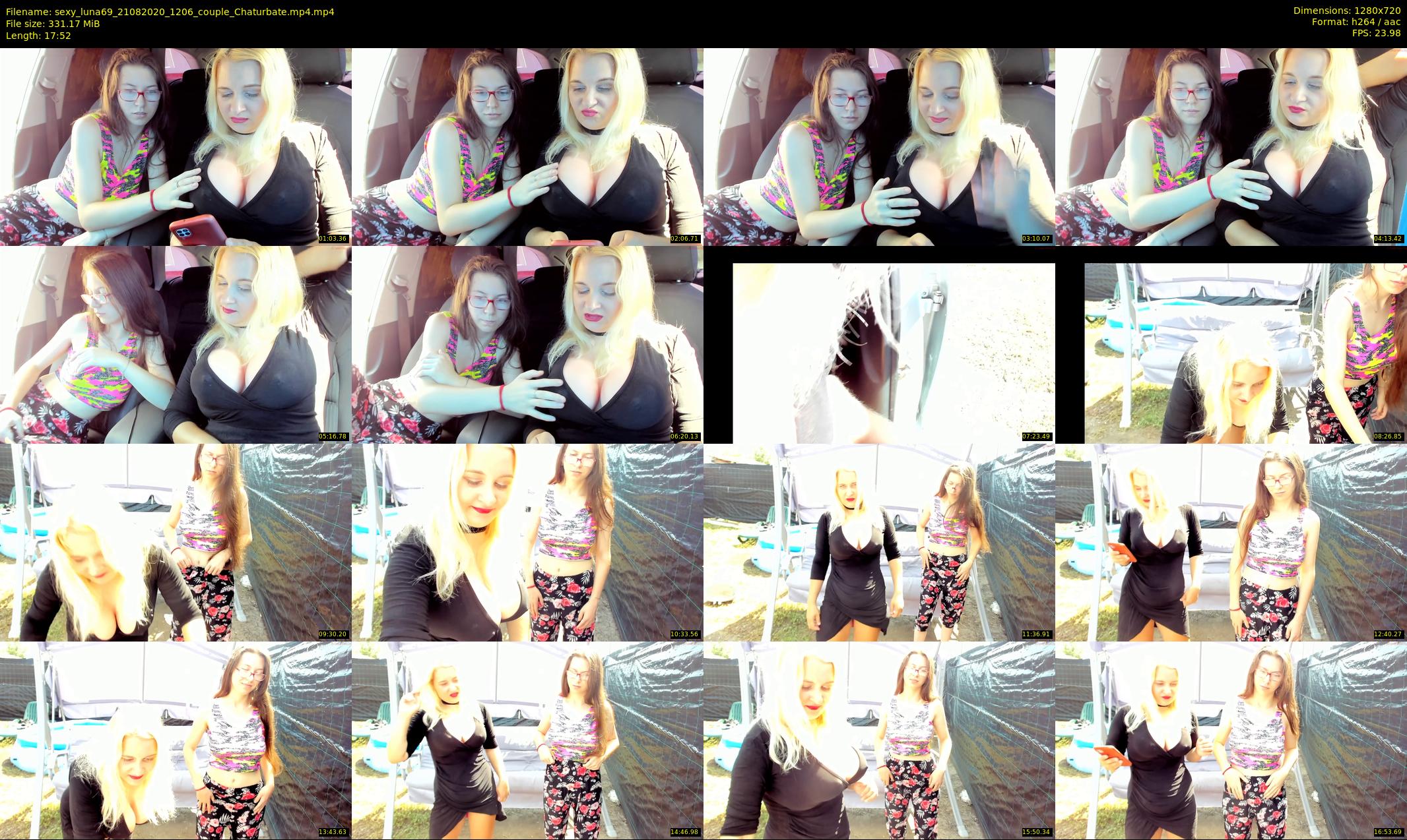sexy_luna69 — 18 minute Chaturbate couple cam show recording, 720p, Aug 21, 2020