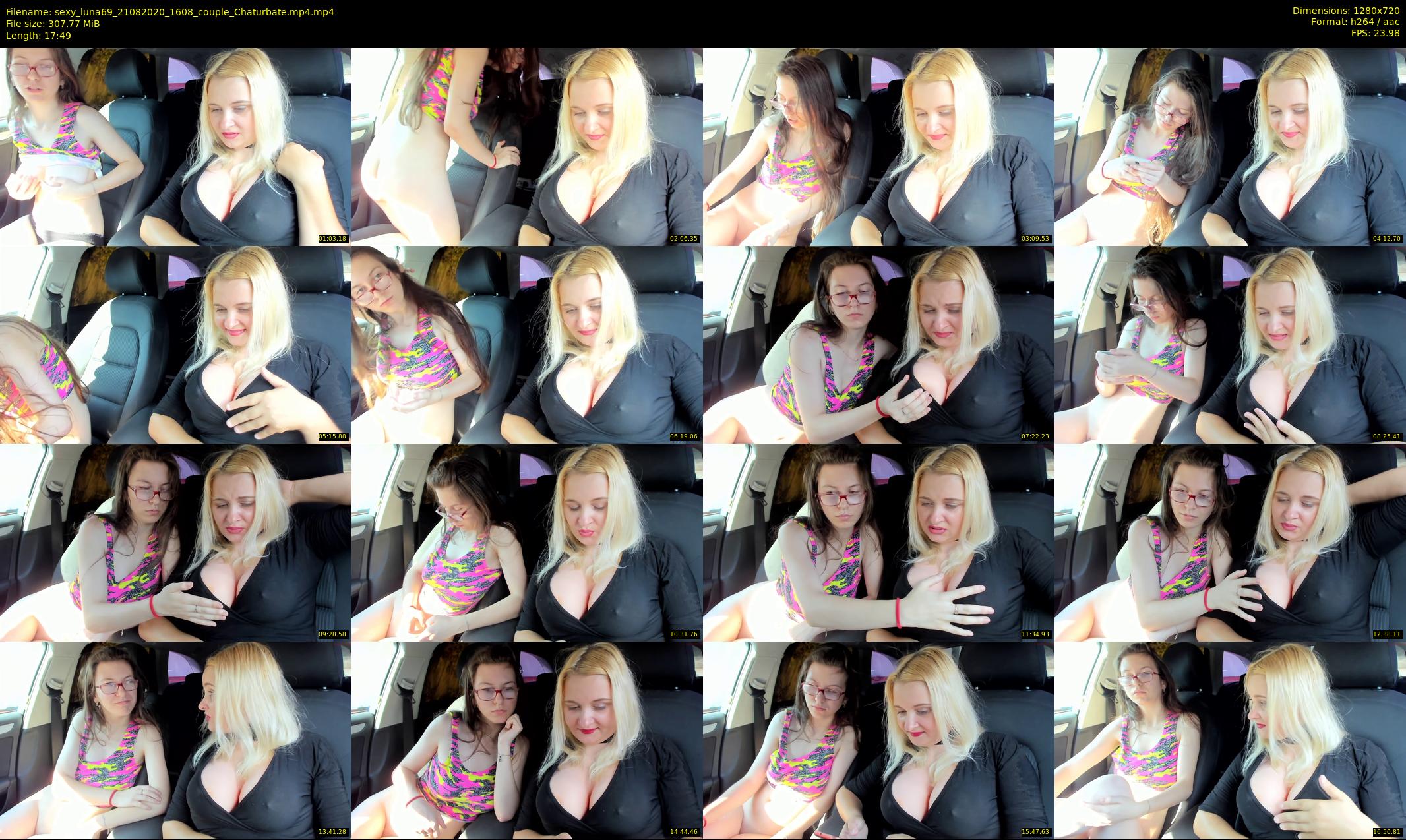 sexy_luna69 — 18 minute Chaturbate couple cam show recording, 720p, Aug 21, 2020