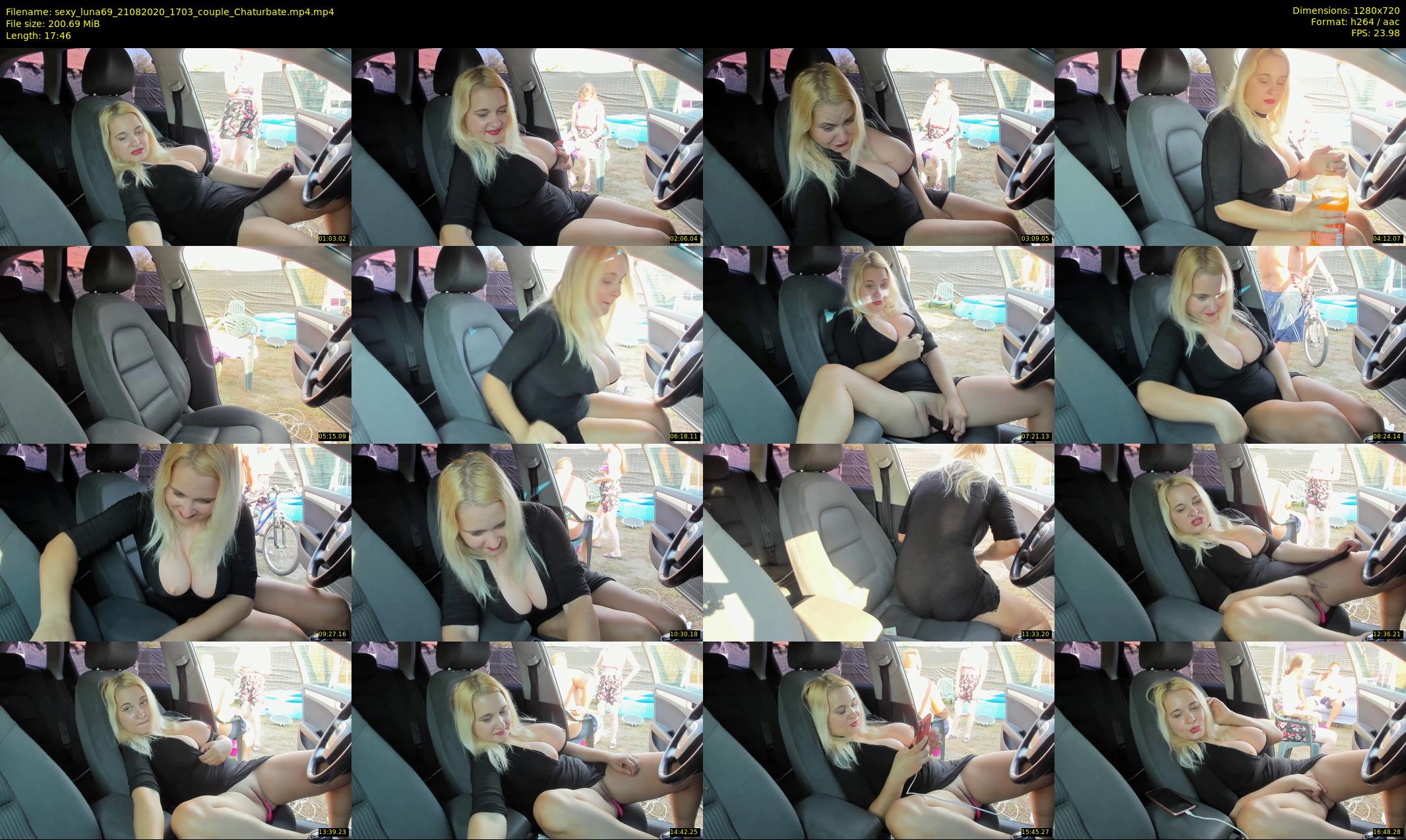 sexy_luna69 — 18 minute Chaturbate couple cam show recording, 720p, Aug 21, 2020