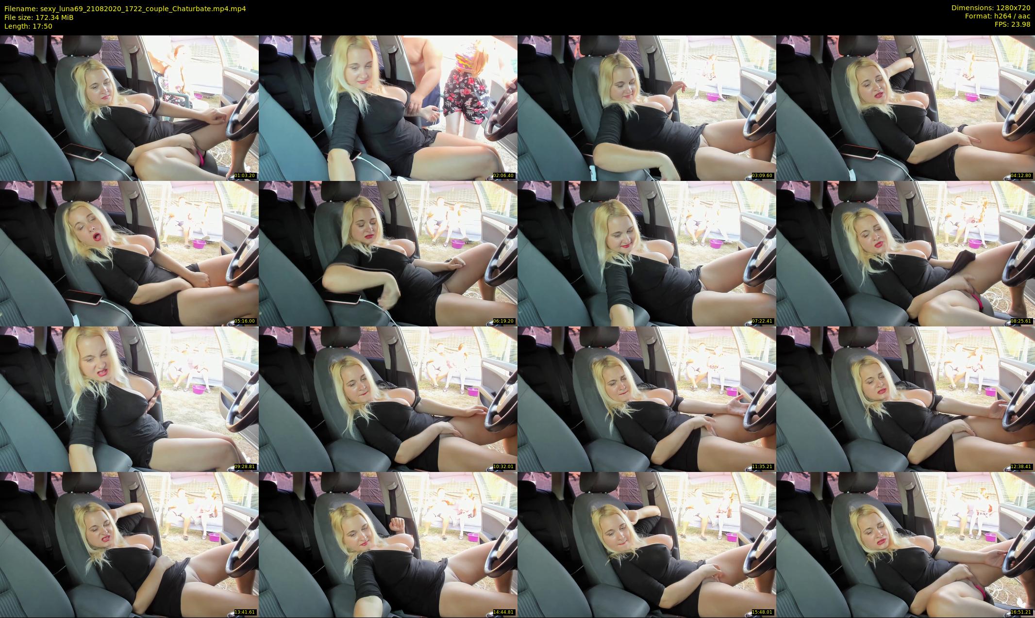 sexy_luna69 — 18 minute Chaturbate couple cam show recording, 720p, Aug 21, 2020