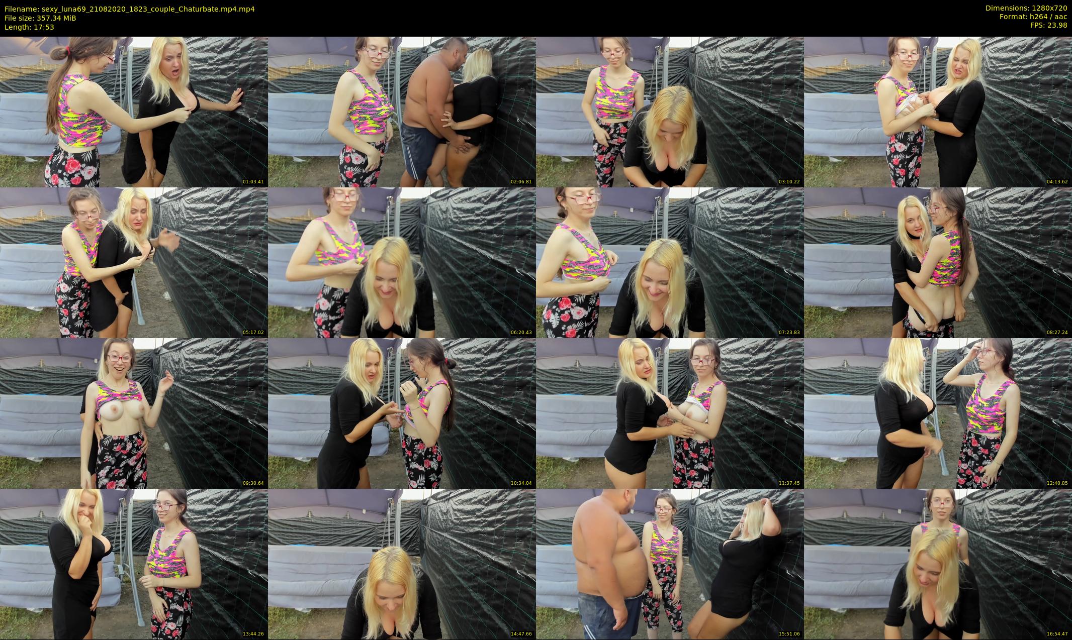 sexy_luna69 — 18 minute Chaturbate couple cam show recording, 720p, Aug 21, 2020