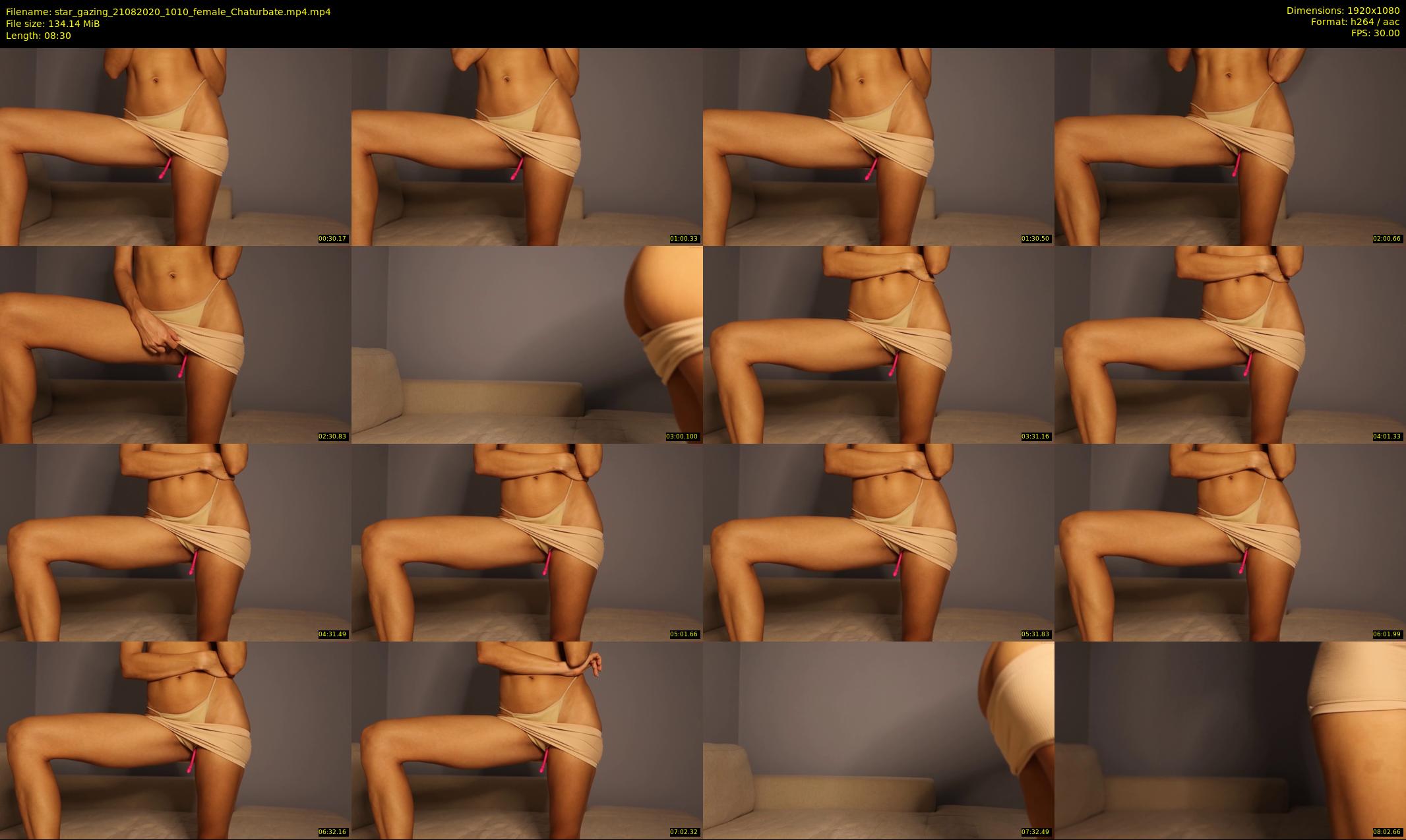 star_gazing — 9 minute Chaturbate female cam show recording, 1080p, Aug 21, 2020