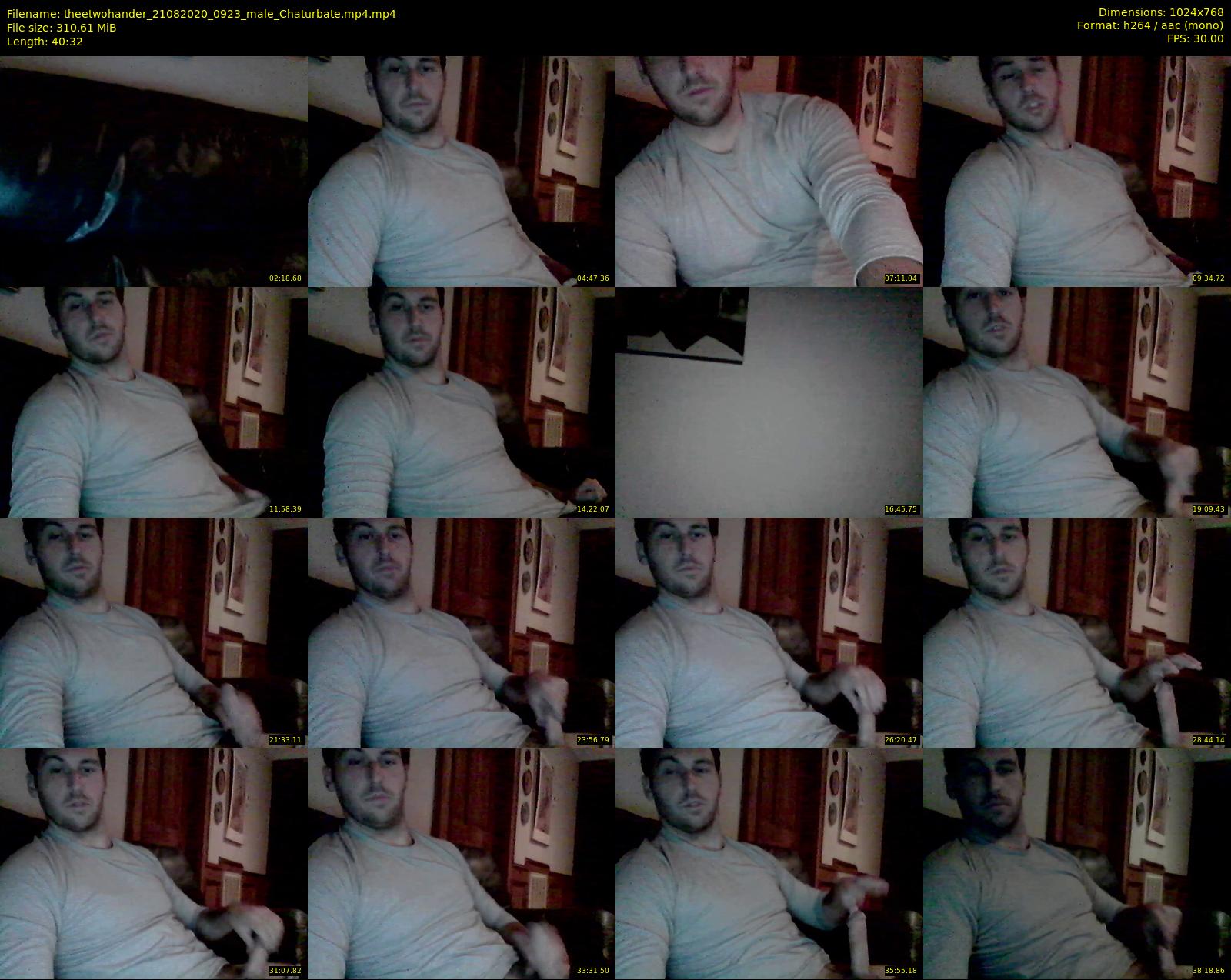 theetwohander — 41 minute Chaturbate male cam show recording, 720p, Aug 21, 2020