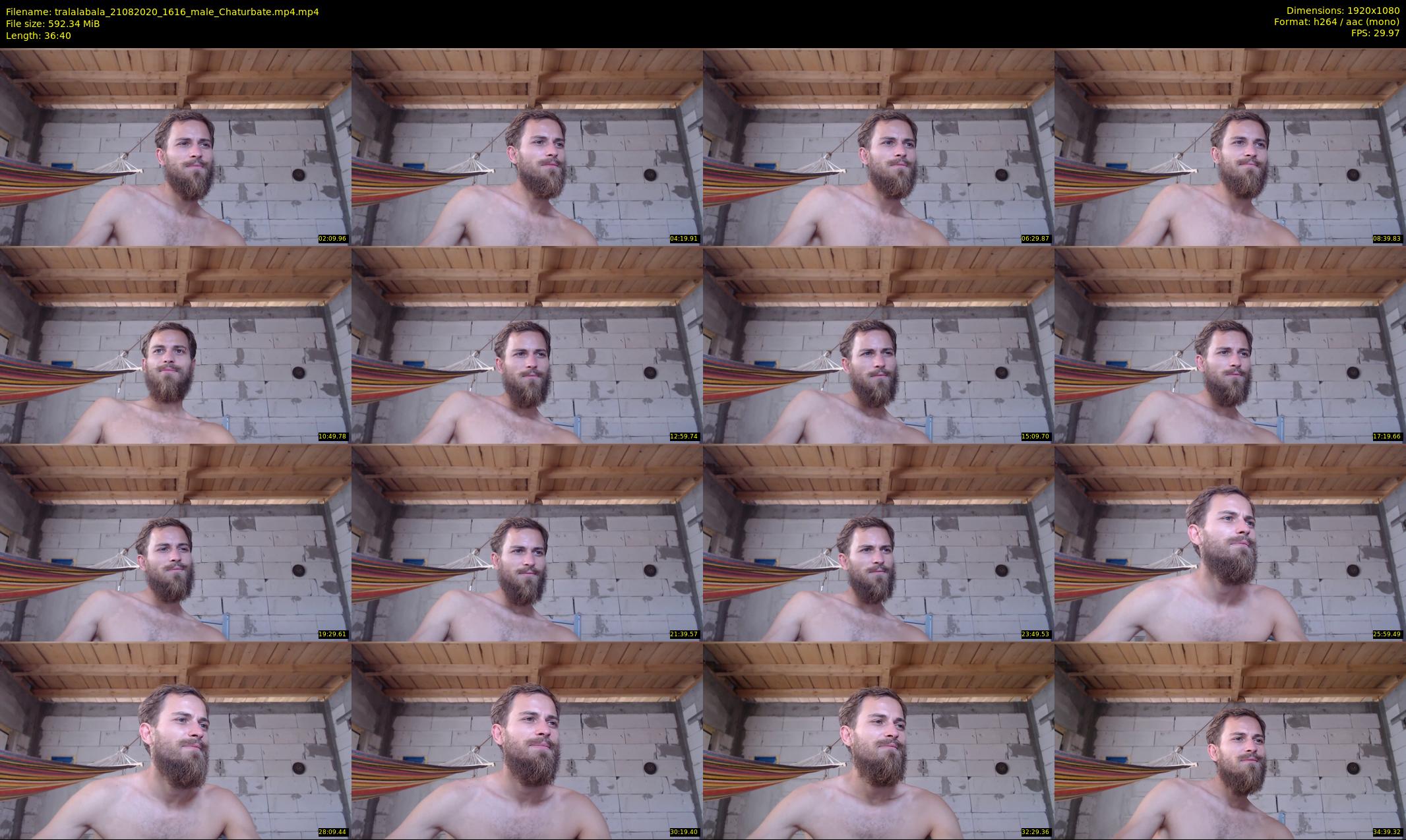 tralalabala — 37 minute Chaturbate male cam show recording, 1080p, Aug 21, 2020