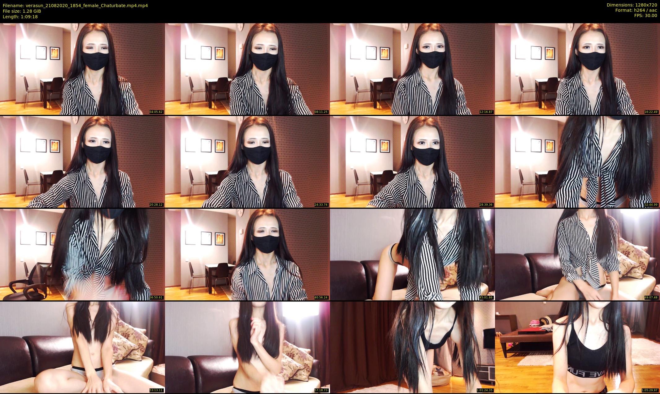 verasun — 70 minute Chaturbate female cam show recording, 720p, Aug 21, 2020
