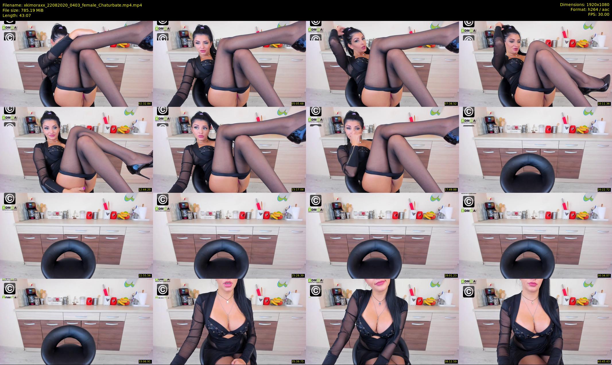 xkimoraxx — 44 minute Chaturbate female cam show recording, 1080p, Aug 22, 2020