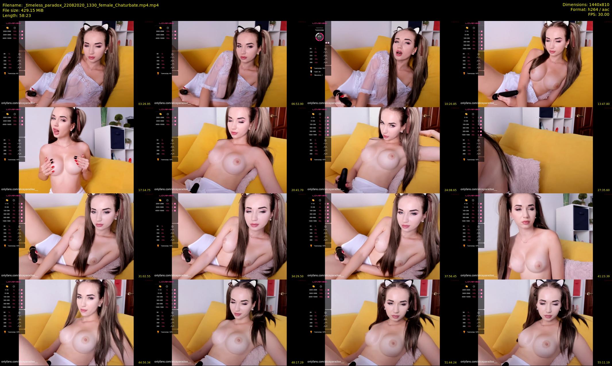 _timeless_paradox — 59 minute Chaturbate female cam show recording, 720p, Aug 22, 2020