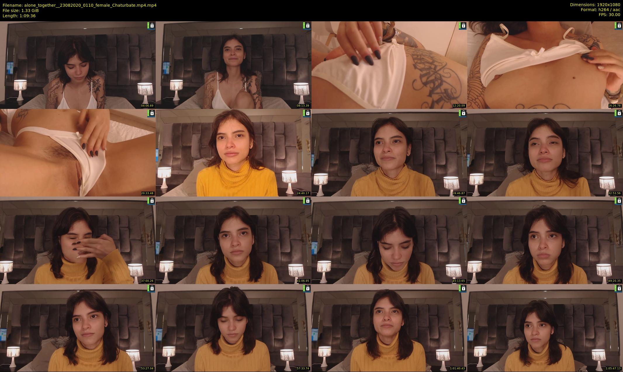 alone_together_ — 70 minute Chaturbate female cam show recording, 1080p, Aug 23, 2020