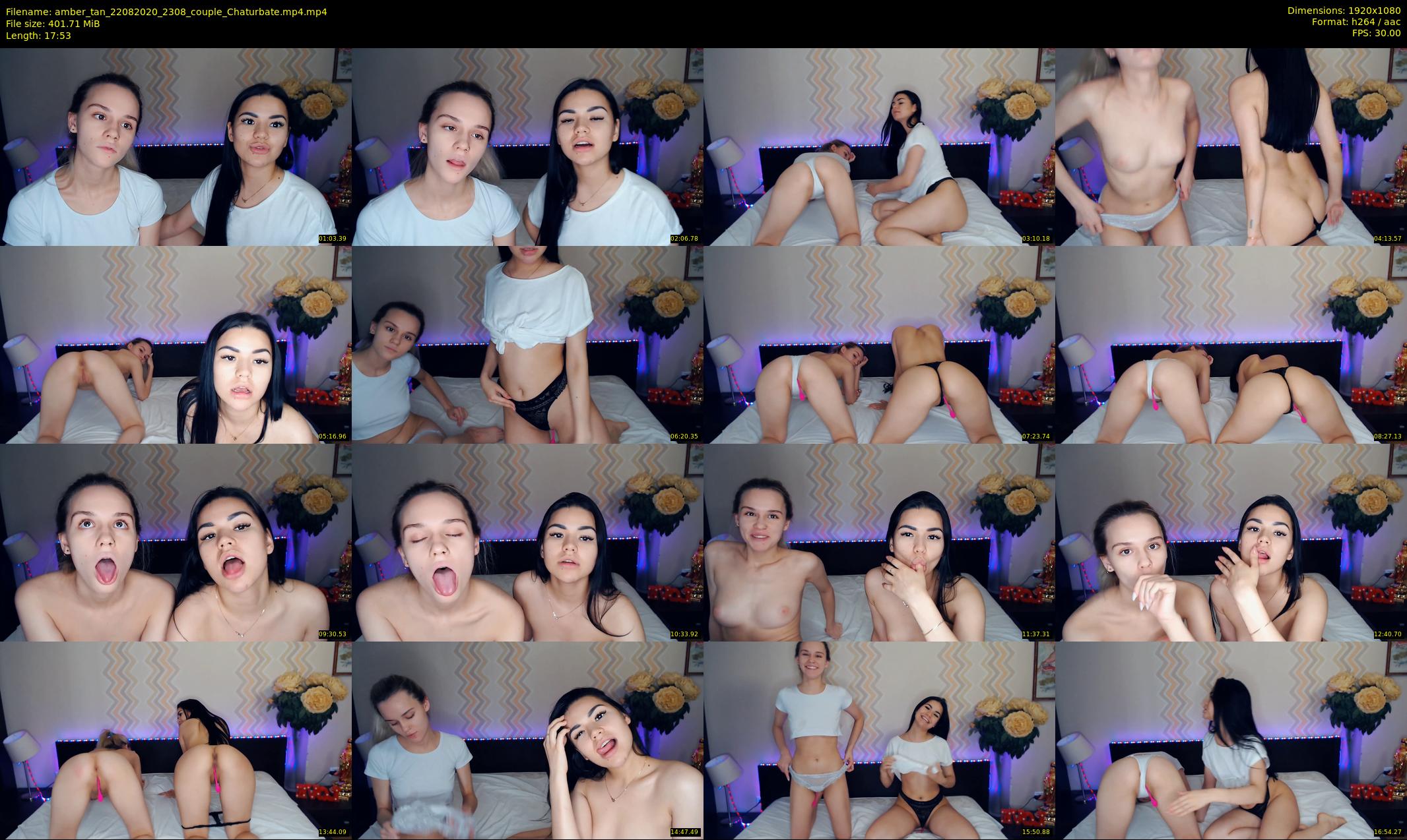 amber_tan — 18 minute Chaturbate female cam show recording, 1080p, Aug 22, 2020