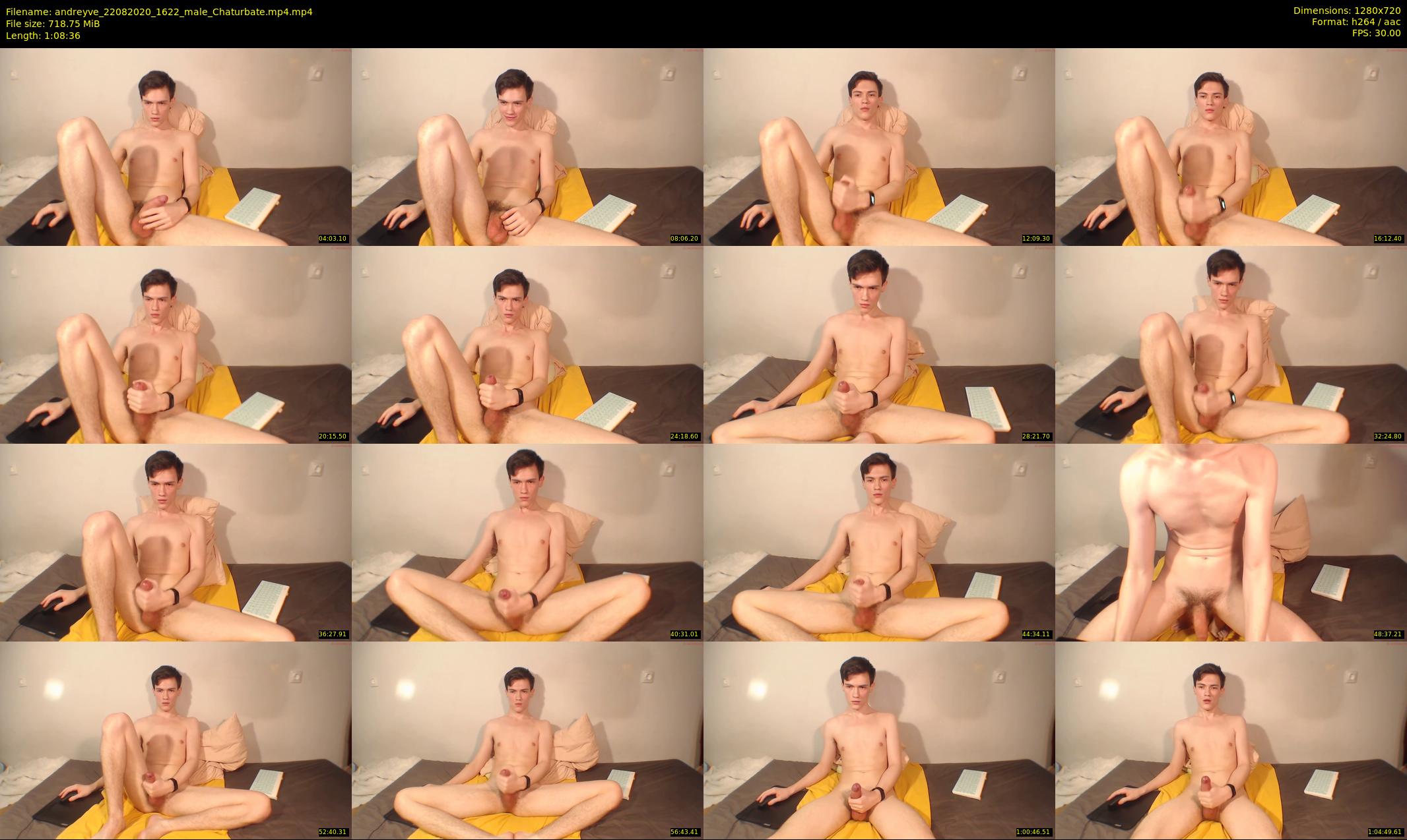 andreyve — 69 minute Chaturbate male cam show recording, 720p, Aug 22, 2020