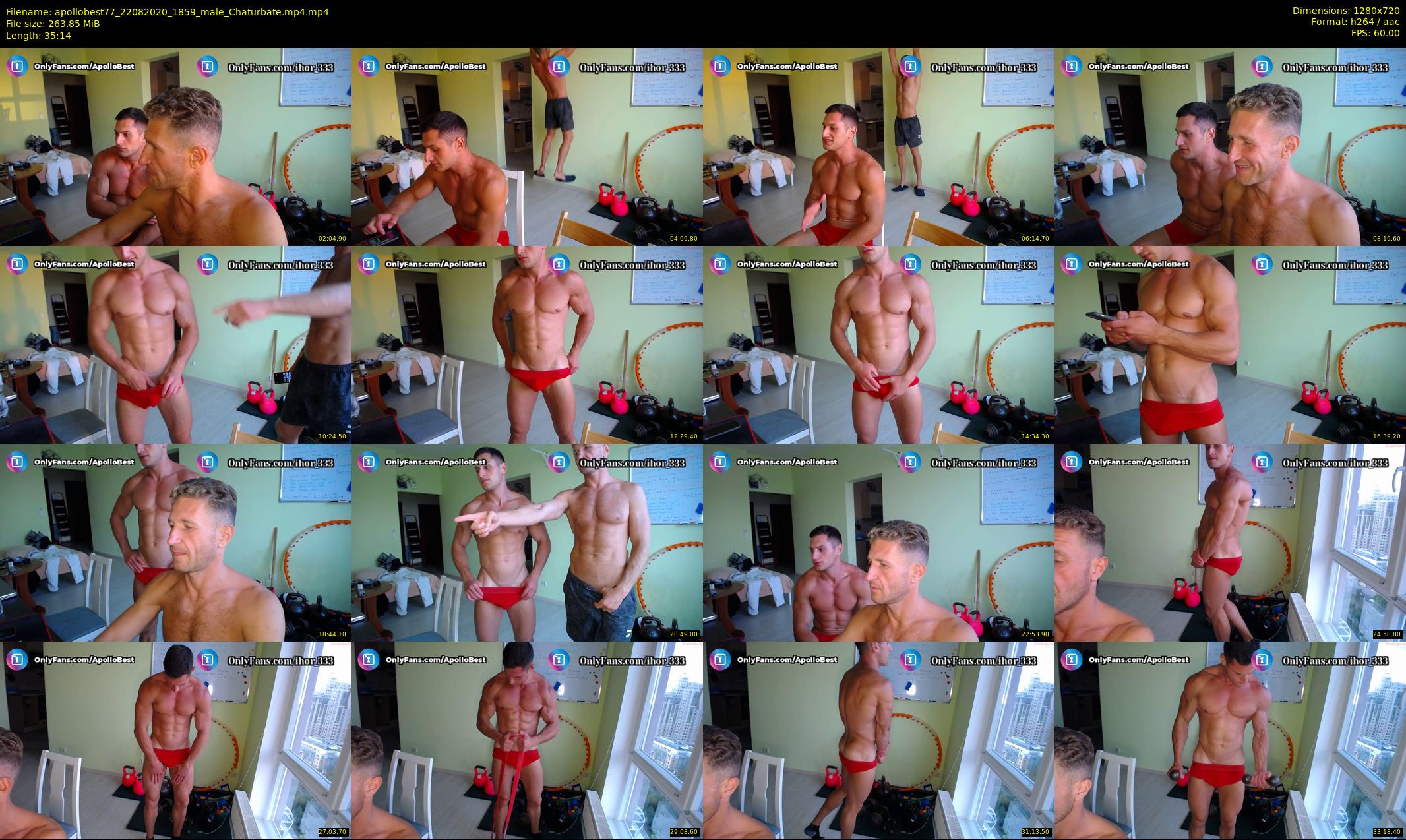 apollobest77 — 36 minute Chaturbate male cam show recording, 720p, Aug 22, 2020