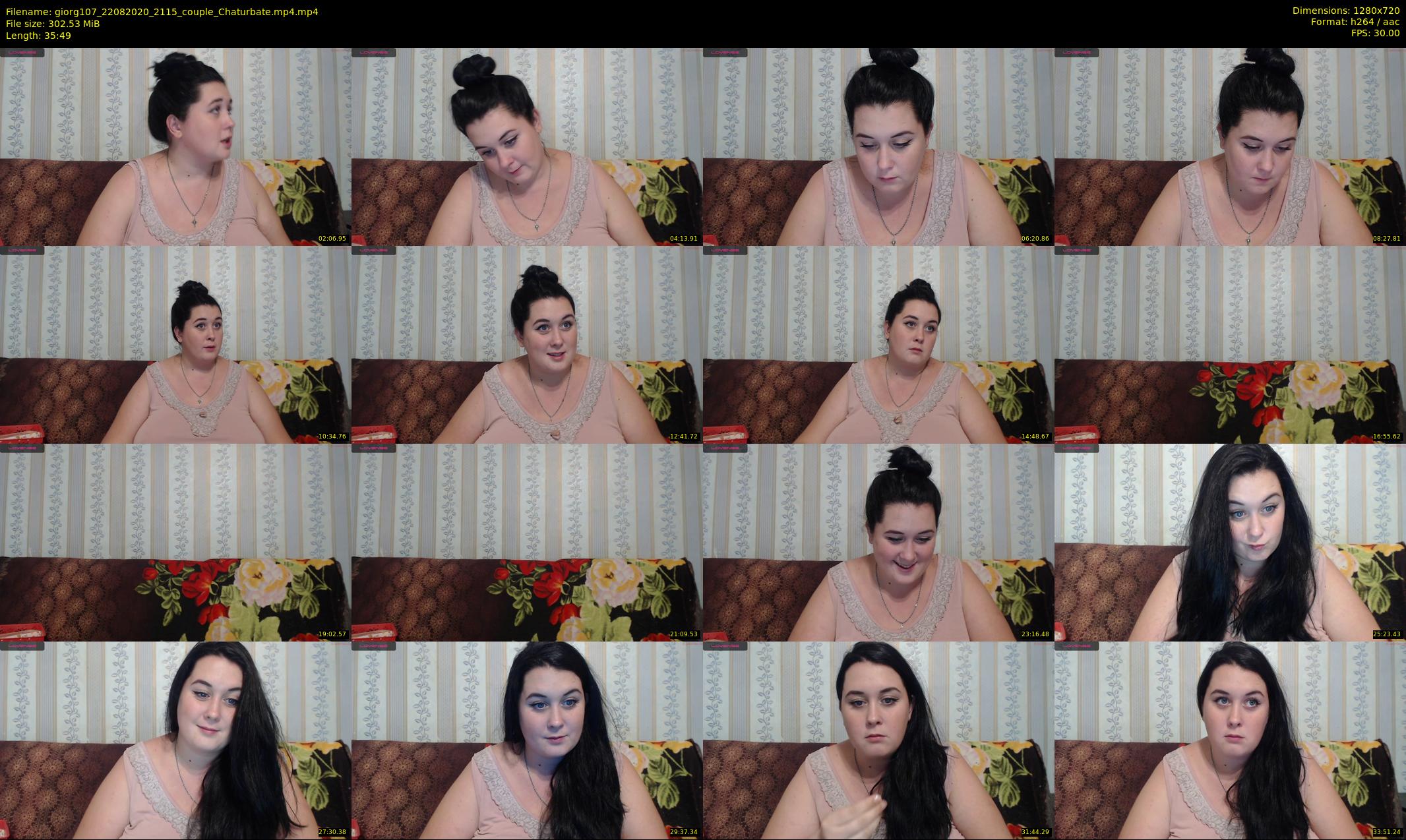 giorg107 — 36 minute Chaturbate couple cam show recording, 720p, Aug 22, 2020