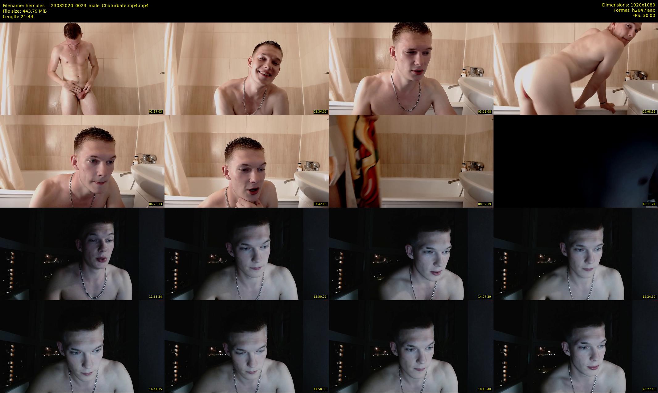hercules__ — 22 minute Chaturbate male cam show recording, 1080p, Aug 23, 2020