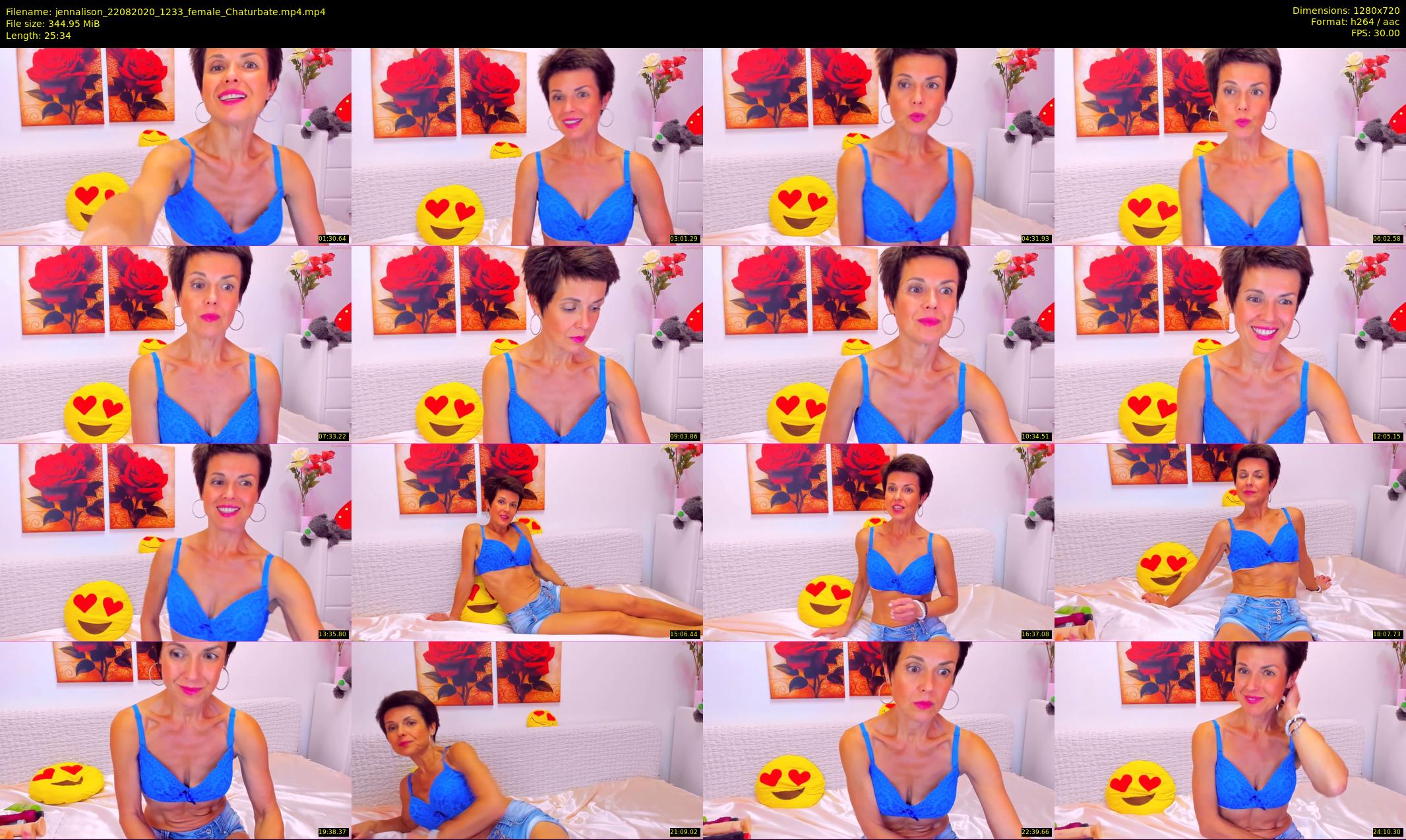 jennalison — 26 minute Chaturbate female cam show recording, 720p, Aug 22, 2020