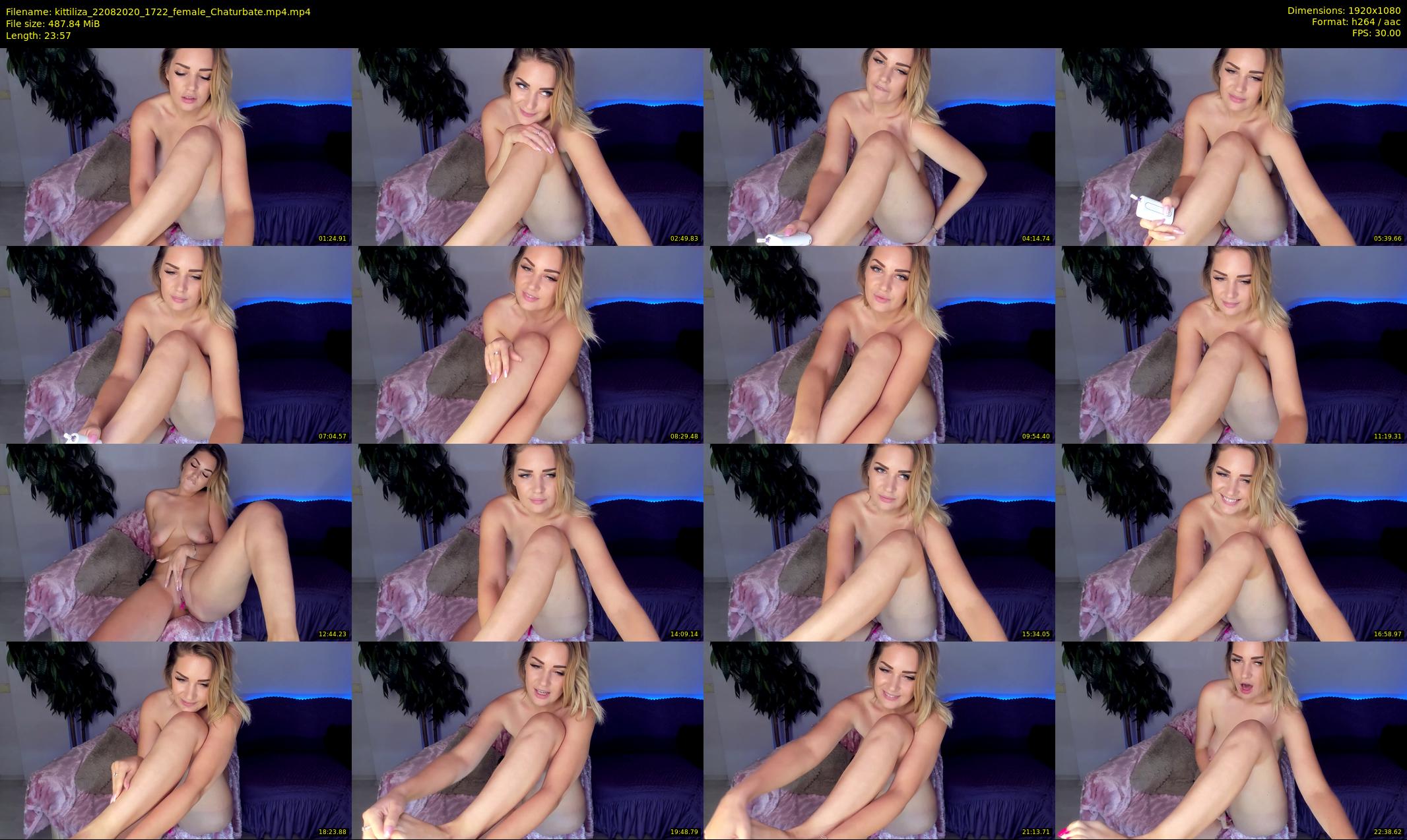 kittiliza — 24 minute Chaturbate female cam show recording, 1080p, Aug 22, 2020