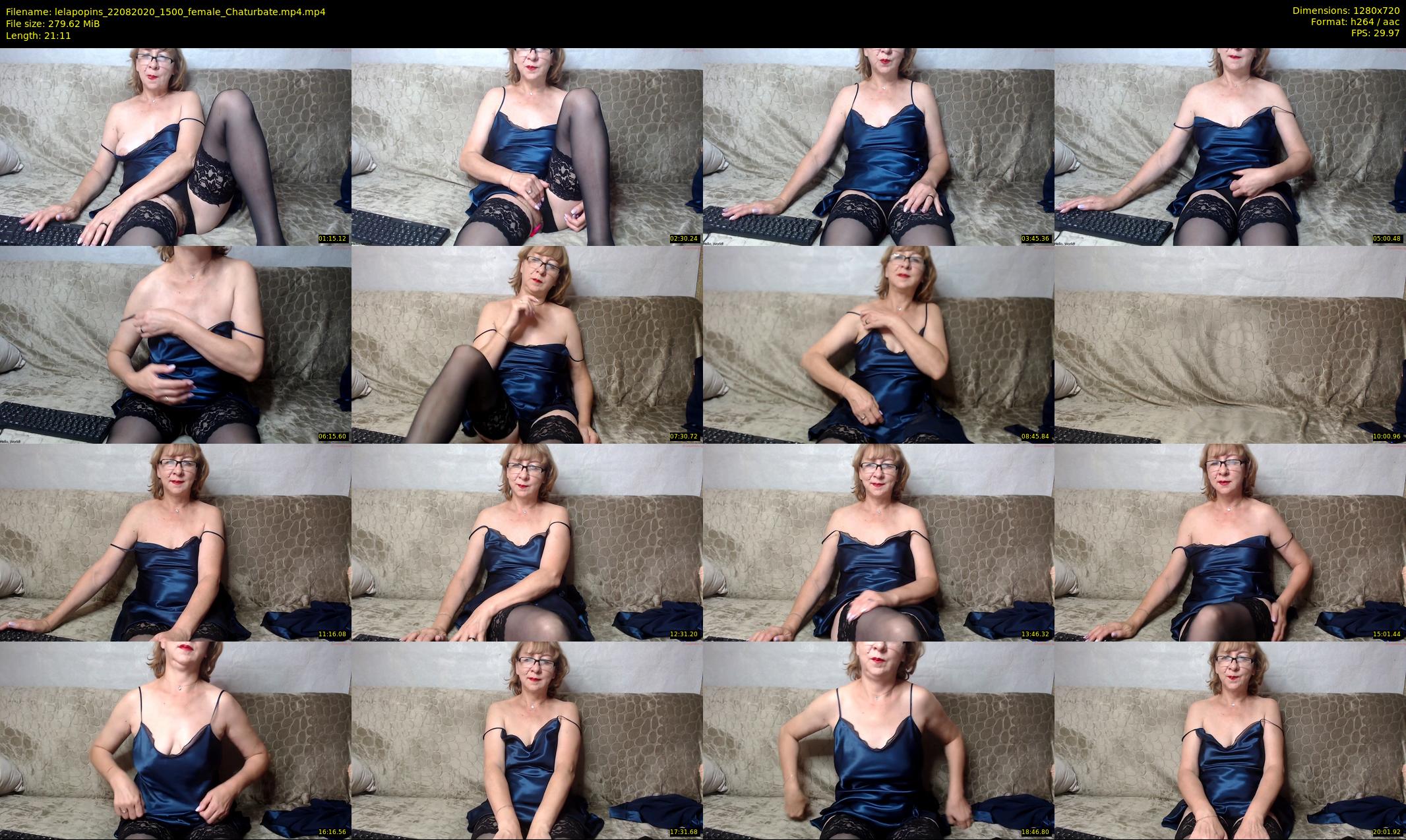lelapopins — 22 minute Chaturbate female cam show recording, 720p, Aug 22, 2020
