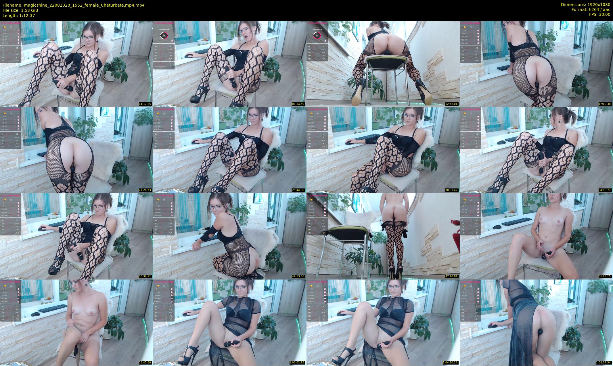 magicshine — 73 minute Chaturbate female cam show recording, 1080p, Aug 22, 2020