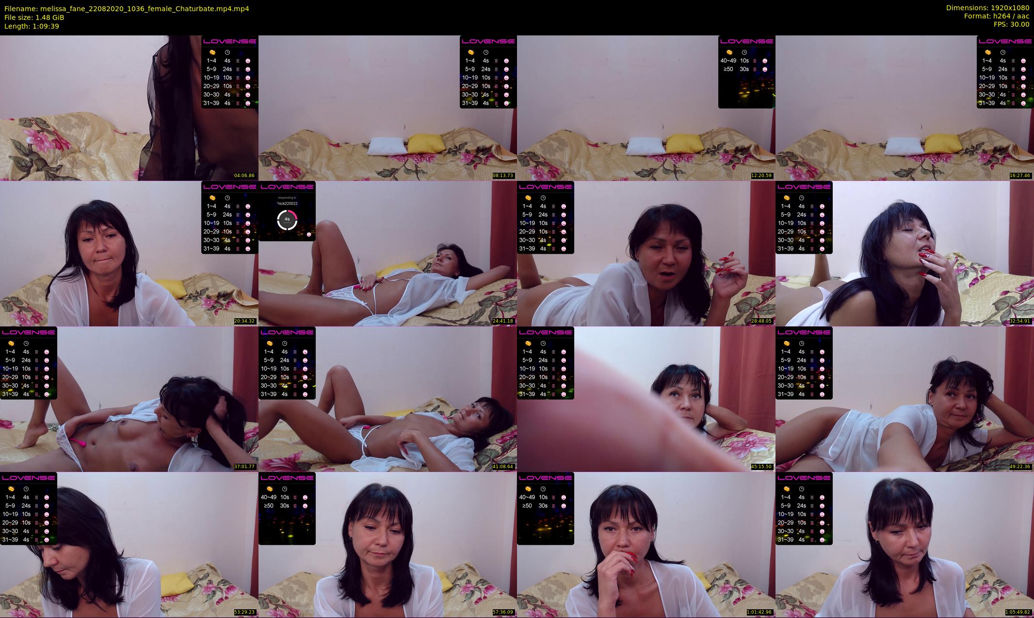 melissa_fane — 70 minute Chaturbate female cam show recording, 1080p, Aug 22, 2020