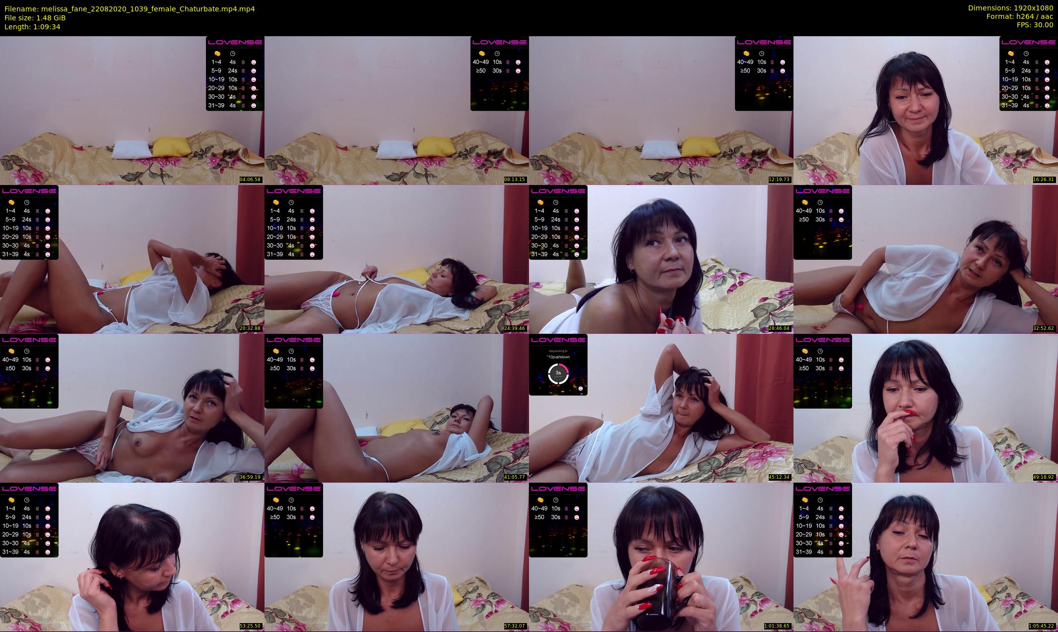 melissa_fane — 70 minute Chaturbate female cam show recording, 1080p, Aug 22, 2020