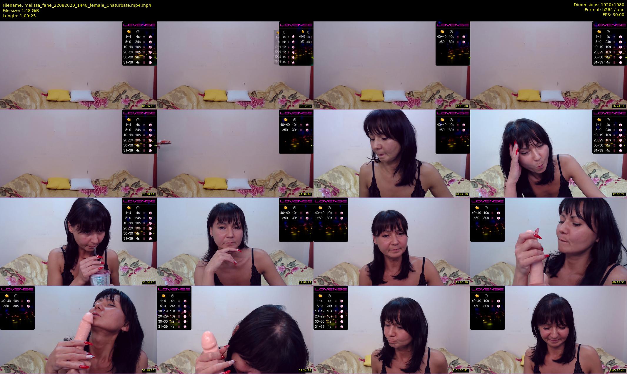 melissa_fane — 70 minute Chaturbate female cam show recording, 1080p, Aug 22, 2020