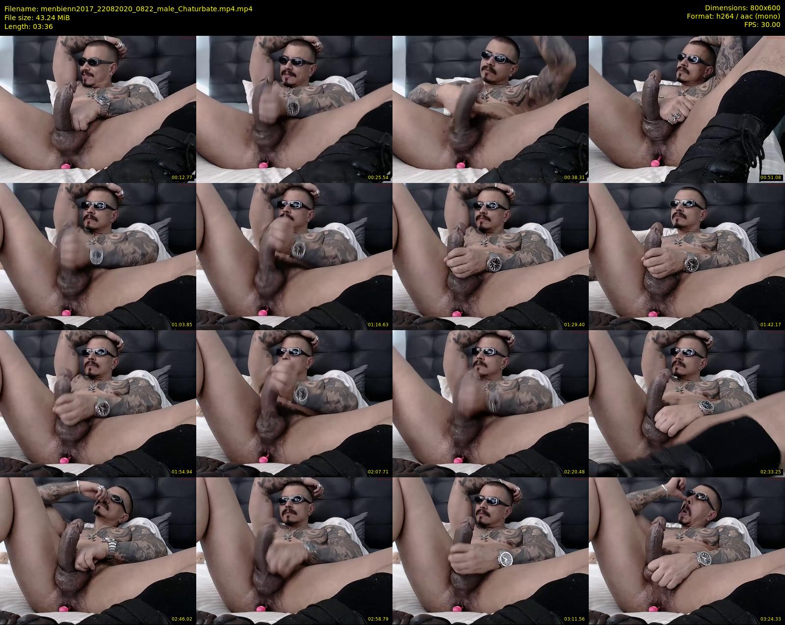 menbienn2017 — 4 minute Chaturbate male cam show recording, 480p, Aug 22, 2020