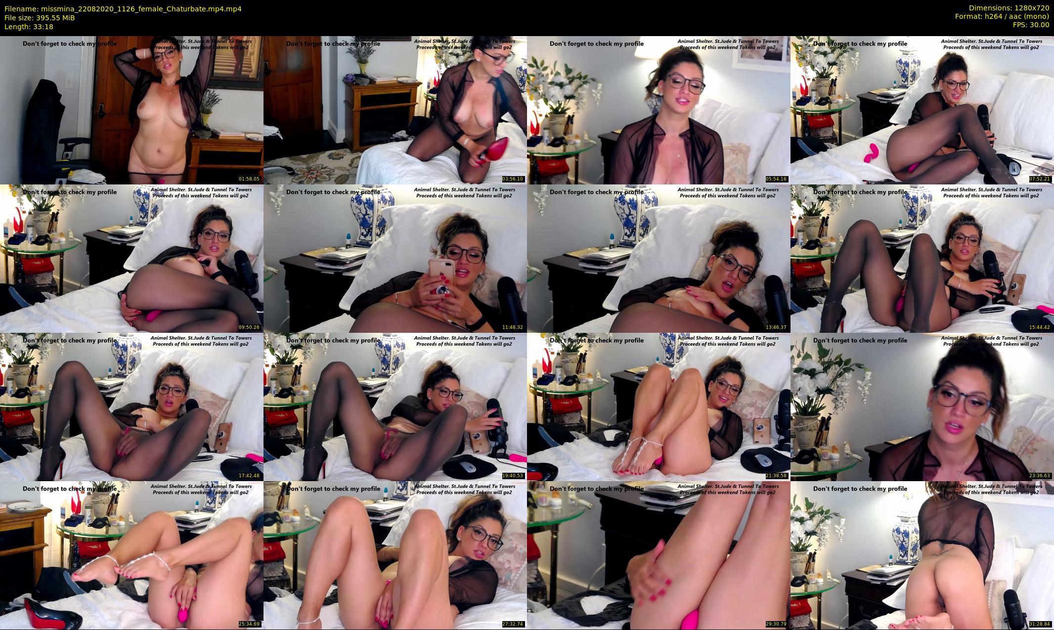 missmina — 34 minute Chaturbate female cam show recording, 720p, Aug 22, 2020