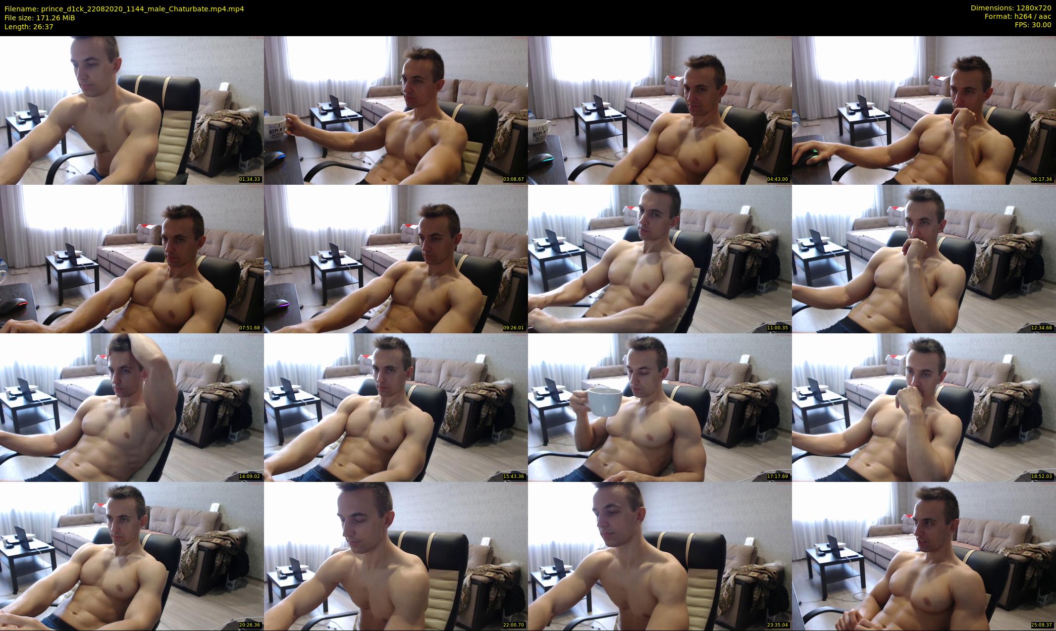 prince_d1ck — 27 minute Chaturbate male cam show recording, 720p, Aug 22, 2020