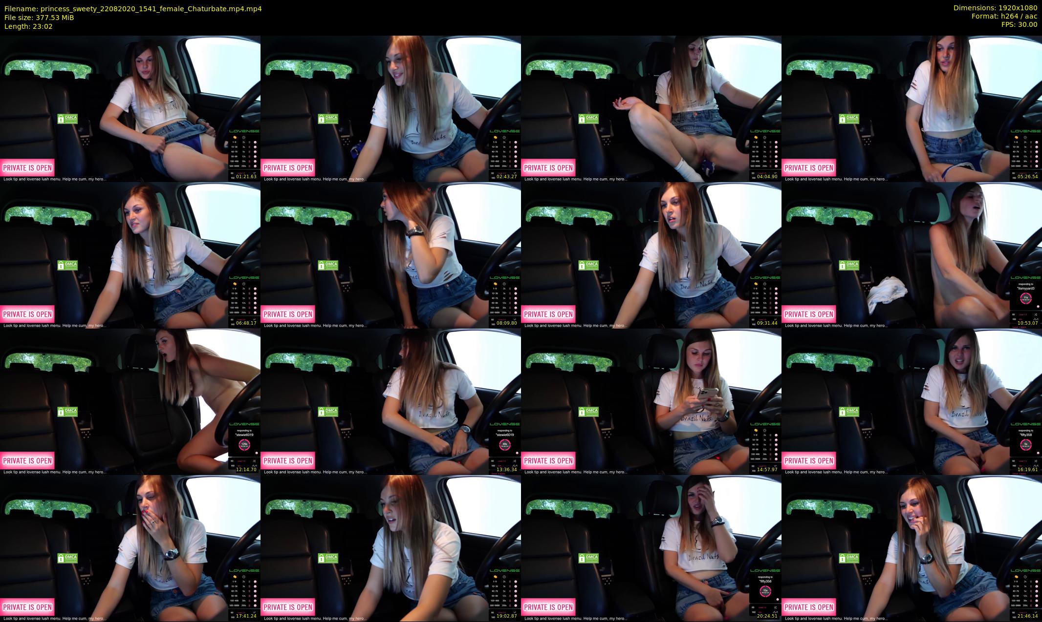 princess_sweety — 24 minute Chaturbate couple cam show recording, 1080p, Aug 22, 2020