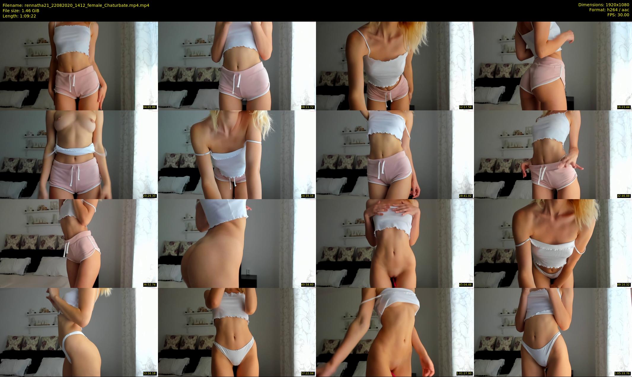 rennatha21 — 70 minute Chaturbate female cam show recording, 1080p, Aug 22, 2020