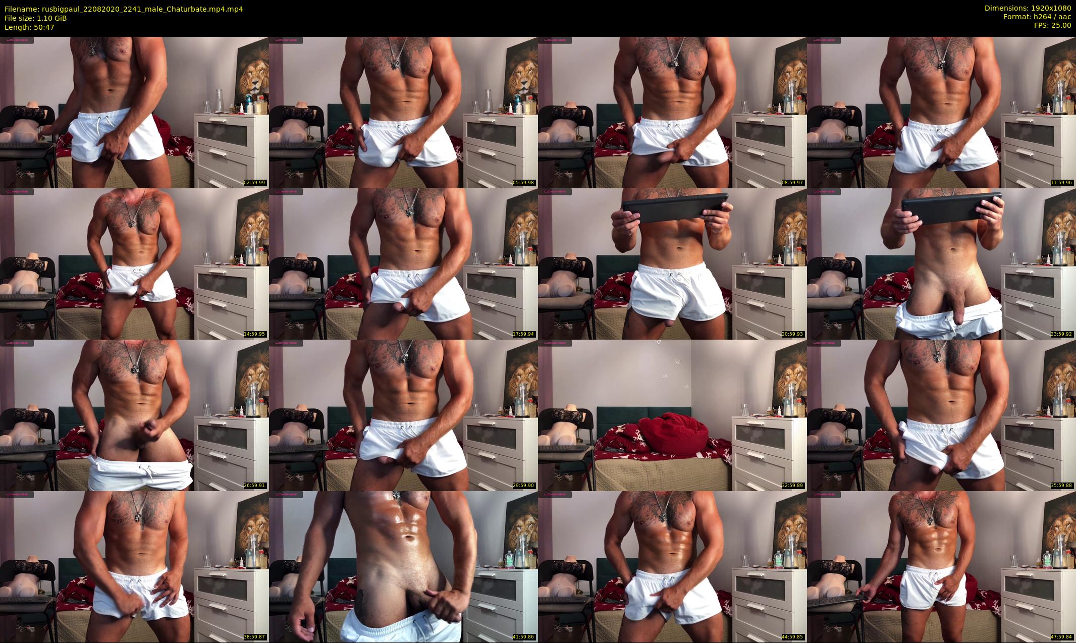 rusbigpaul — 51 minute Chaturbate male cam show recording, 1080p, Aug 22, 2020