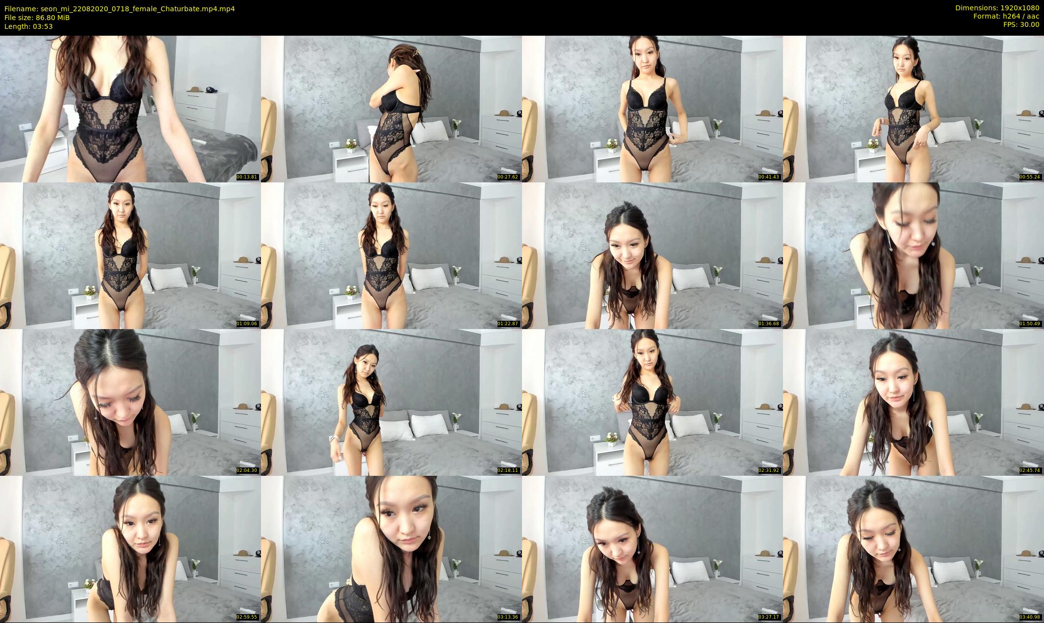 seon_mi — 4 minute Chaturbate female cam show recording, 1080p, Aug 22, 2020